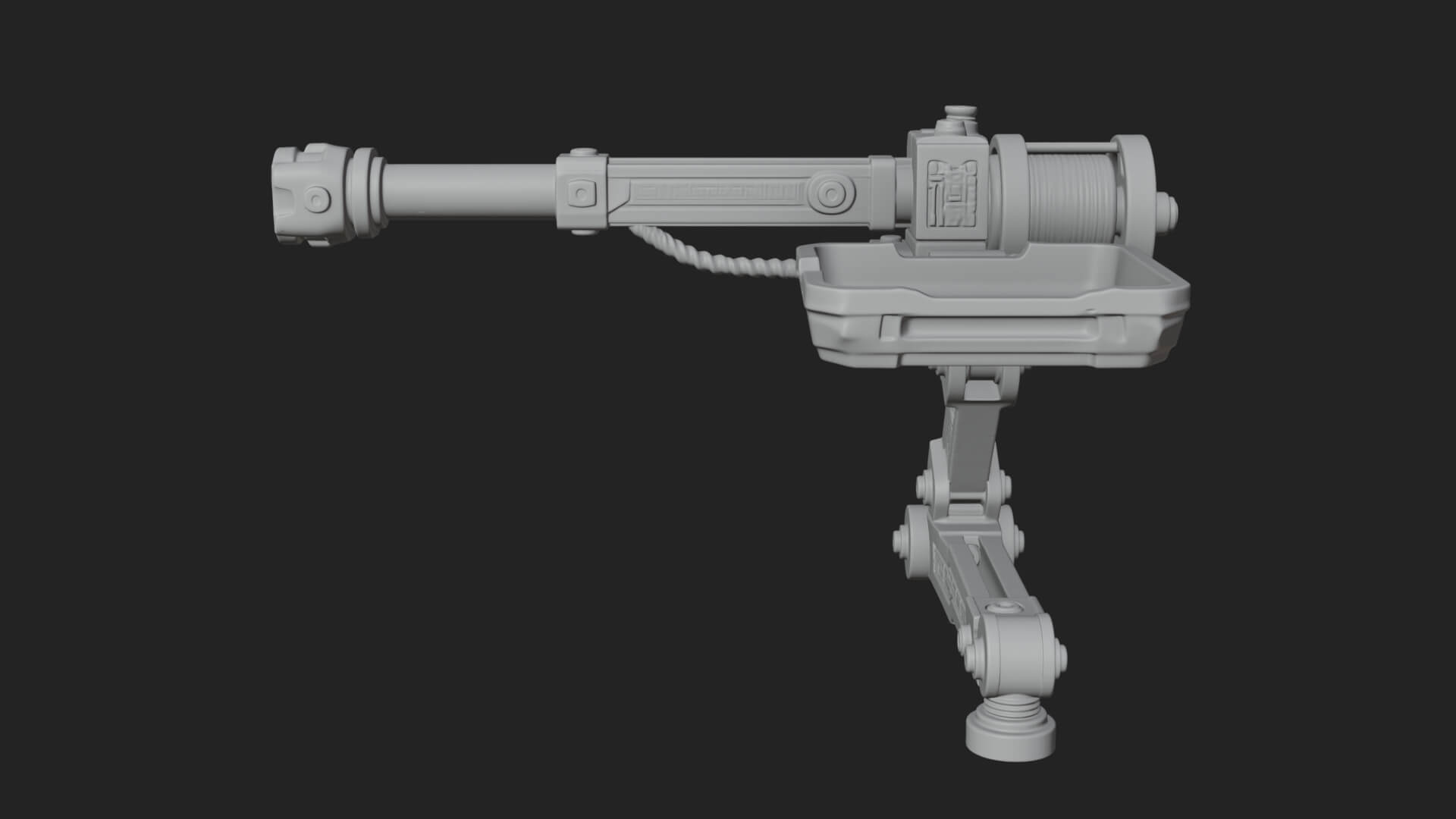 Siege Catapult Frame Model Design 4 3D Print Model 3D Model