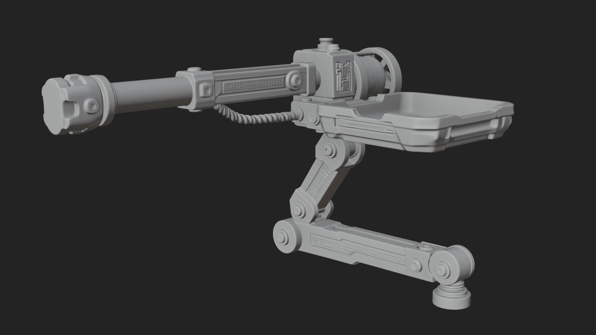 Siege Catapult Frame Model Design 4 3D Print Model 3D Model