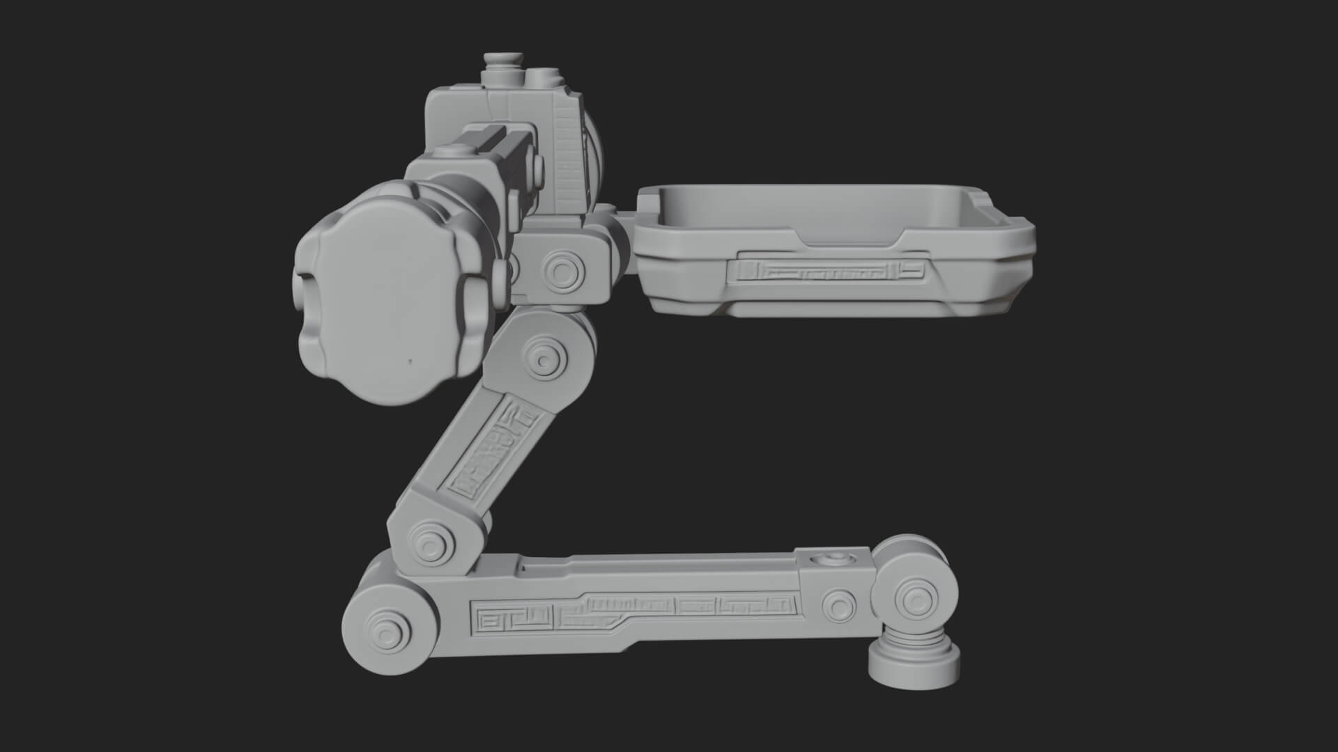 Siege Catapult Frame Model Design 4 3D Print Model 3D Model