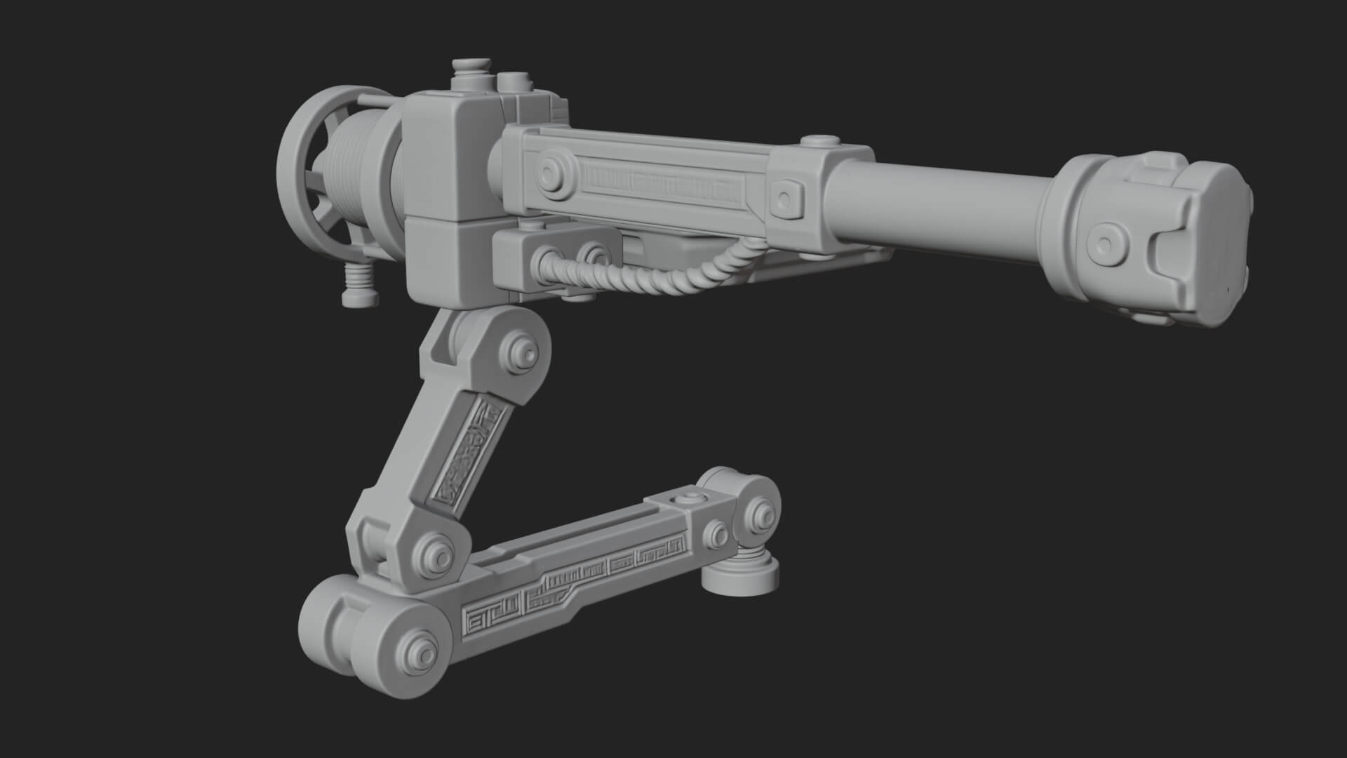 Siege Catapult Frame Model Design 4 3D Print Model 3D Model