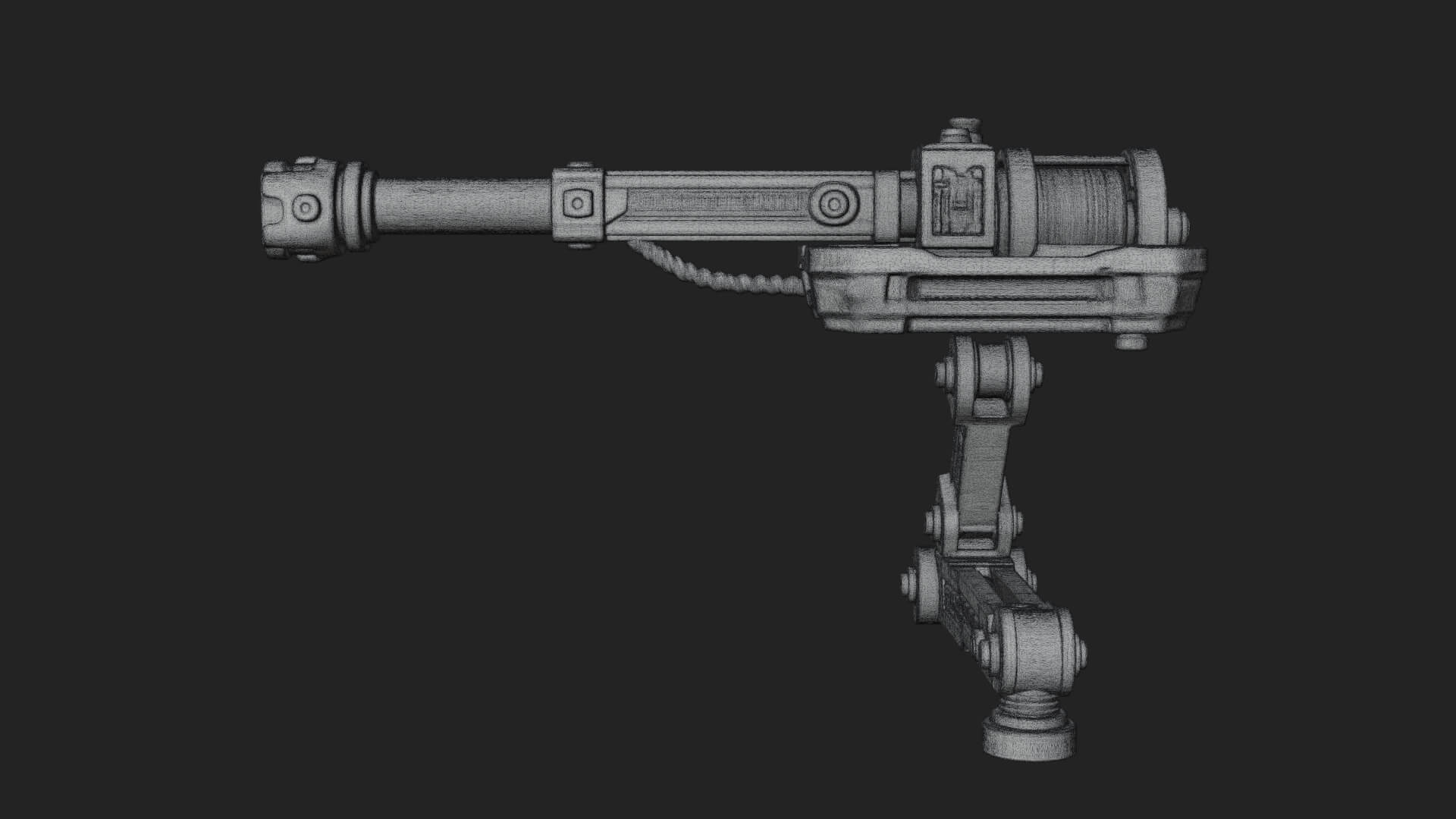 Siege Catapult Frame Model Design 4 3D Print Model 3D Model