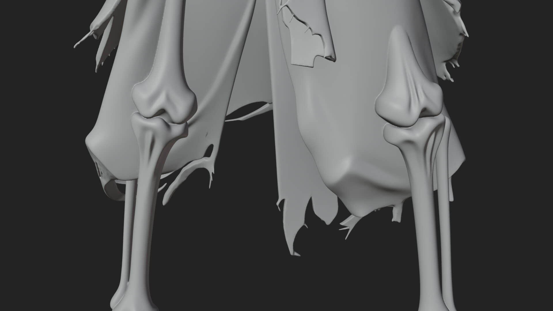 Skeleton Archer Statue Design 2 3D Print Model 3D Model