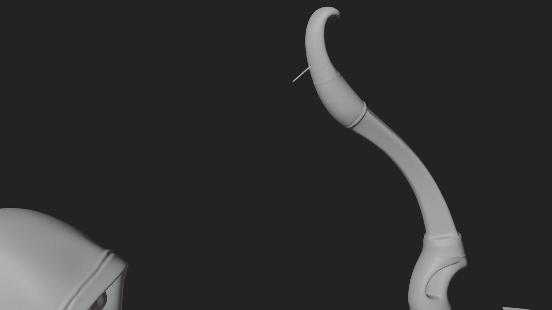 Skeleton Archer Statue Design 4 3D Print Model 3D Model