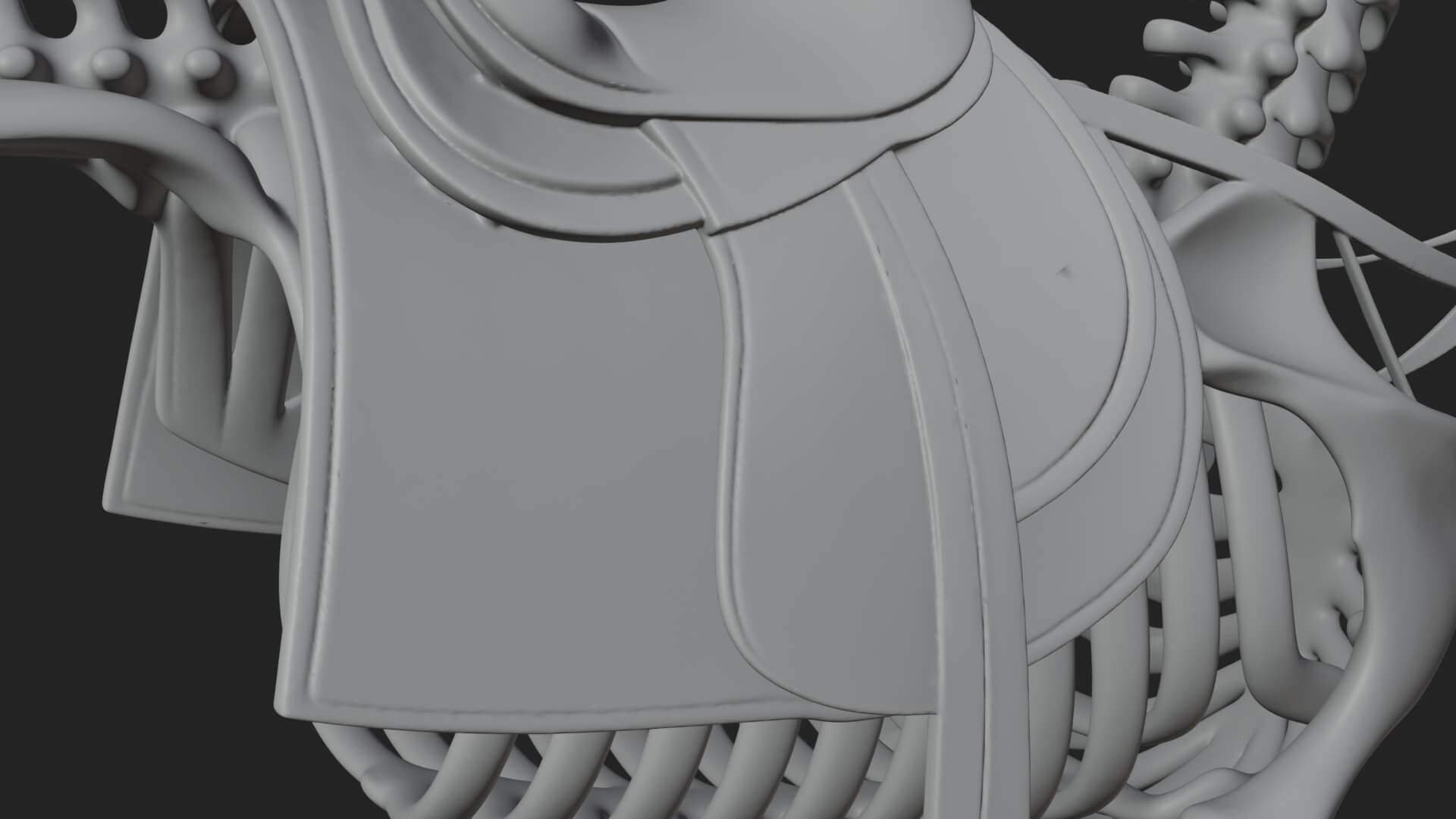 Skeleton Horse Statue Design 2 3D Print Model 3D Model