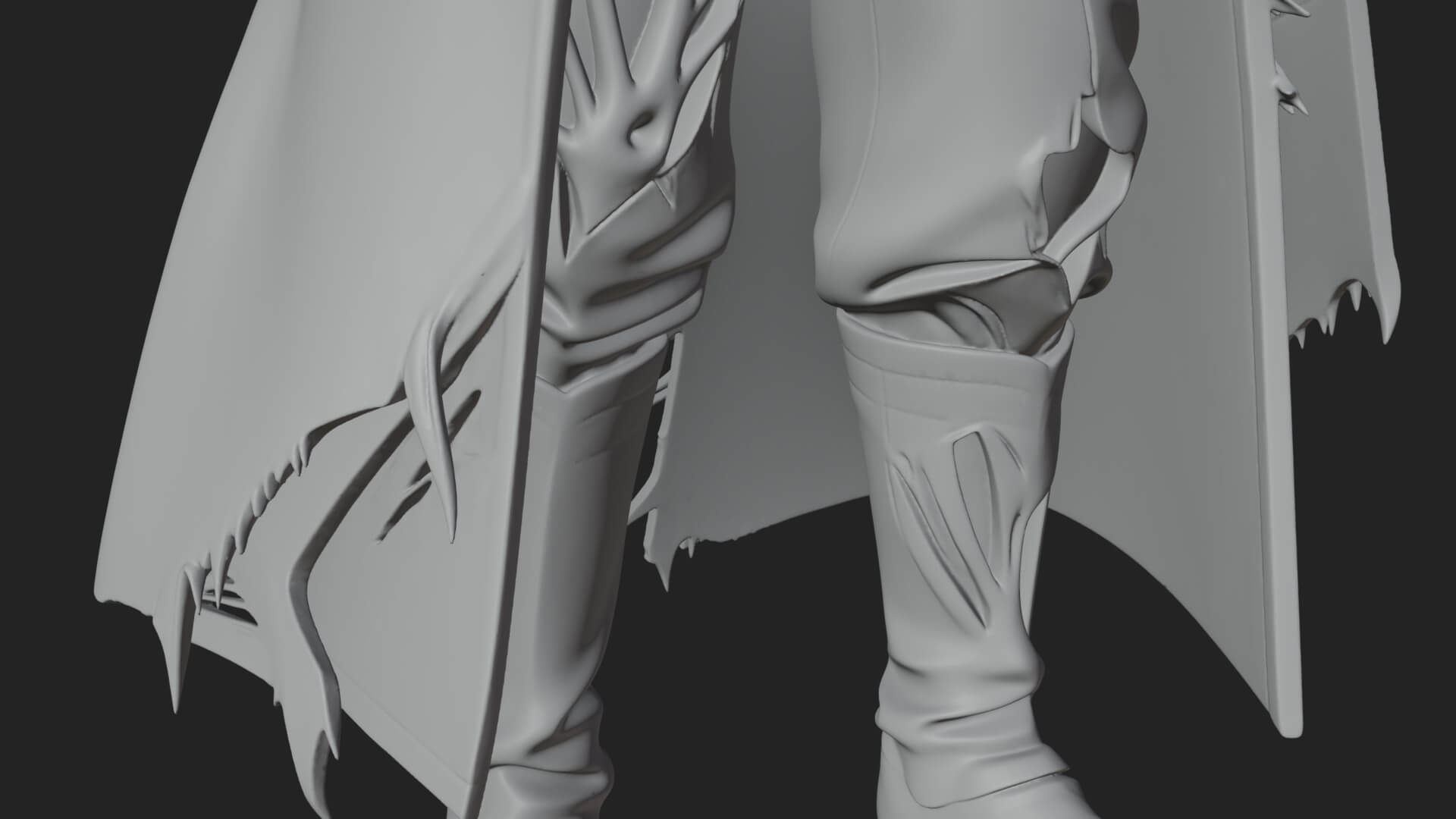 Skeleton in Suit Statue Design 1 3D Print Model 3D Model