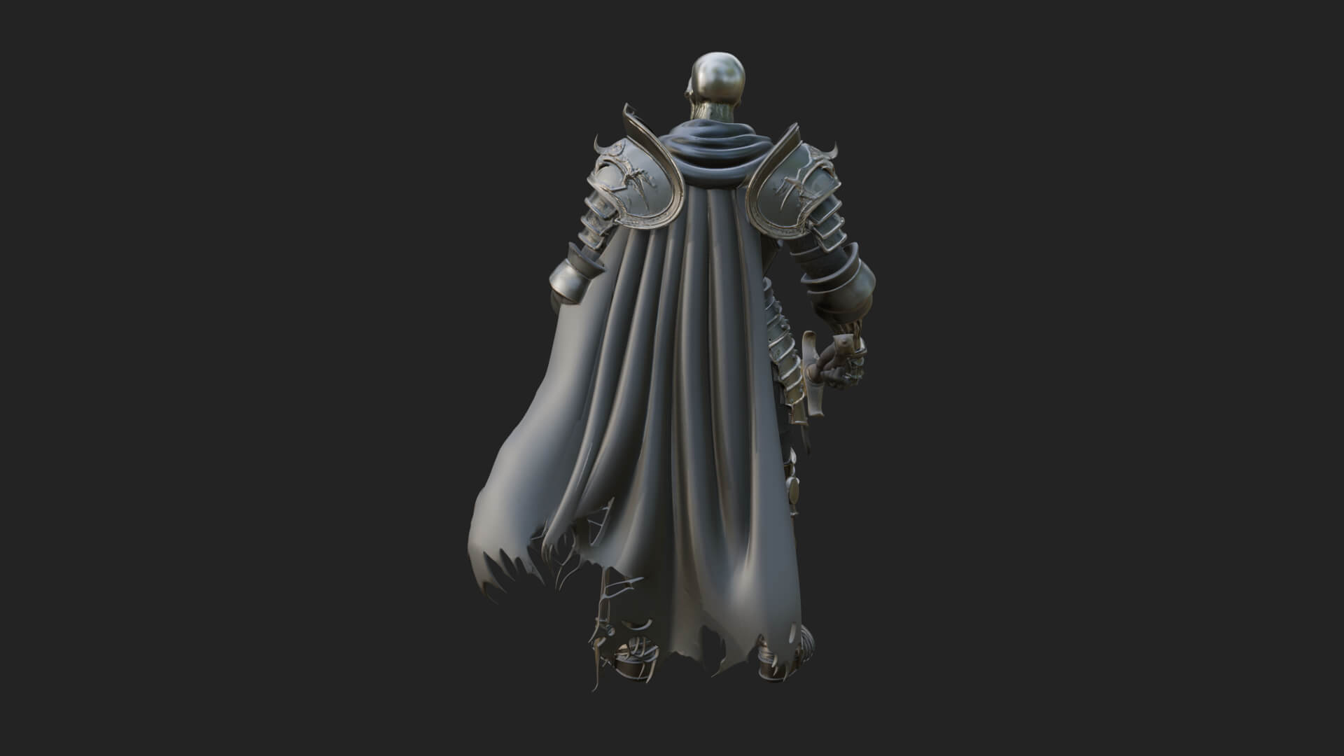 Skeleton Knight Statue Design 10 3D Print Model 3D Model
