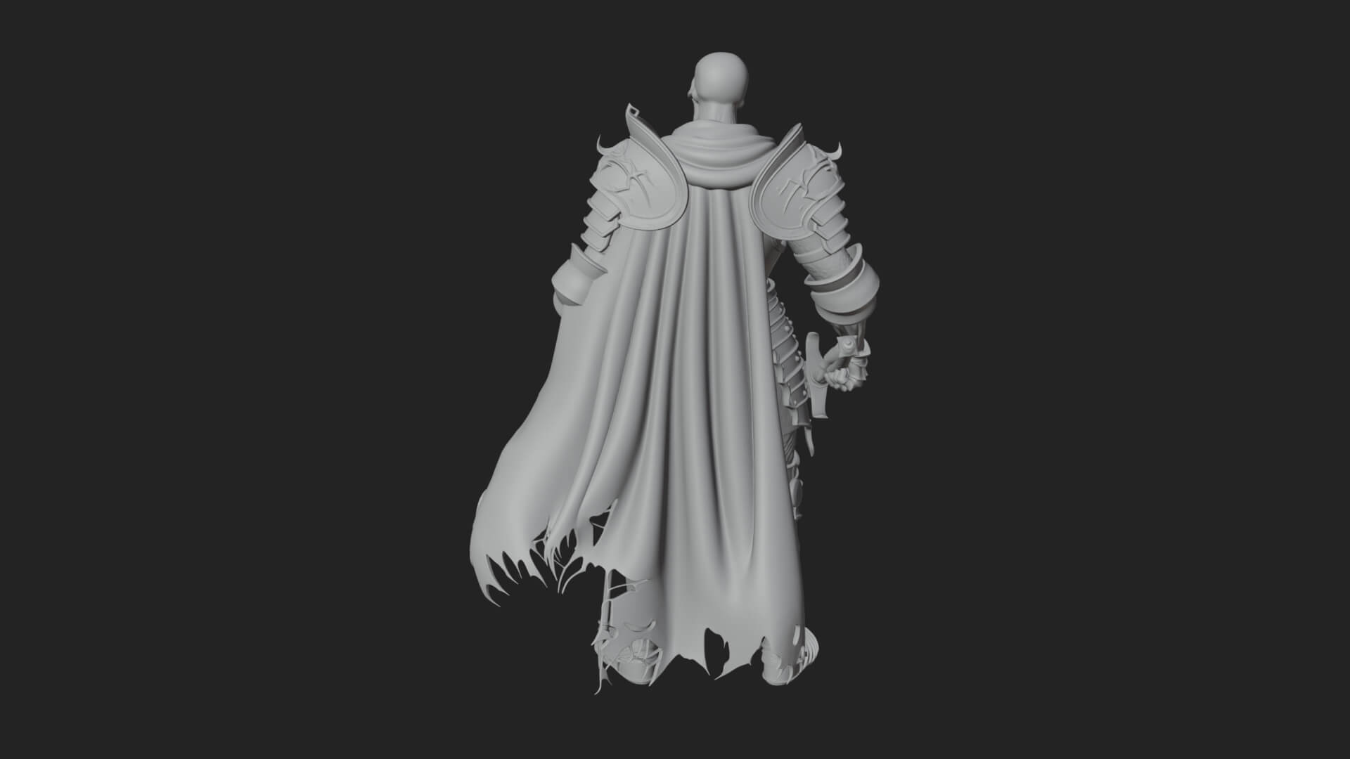 Skeleton Knight Statue Design 10 3D Print Model 3D Model