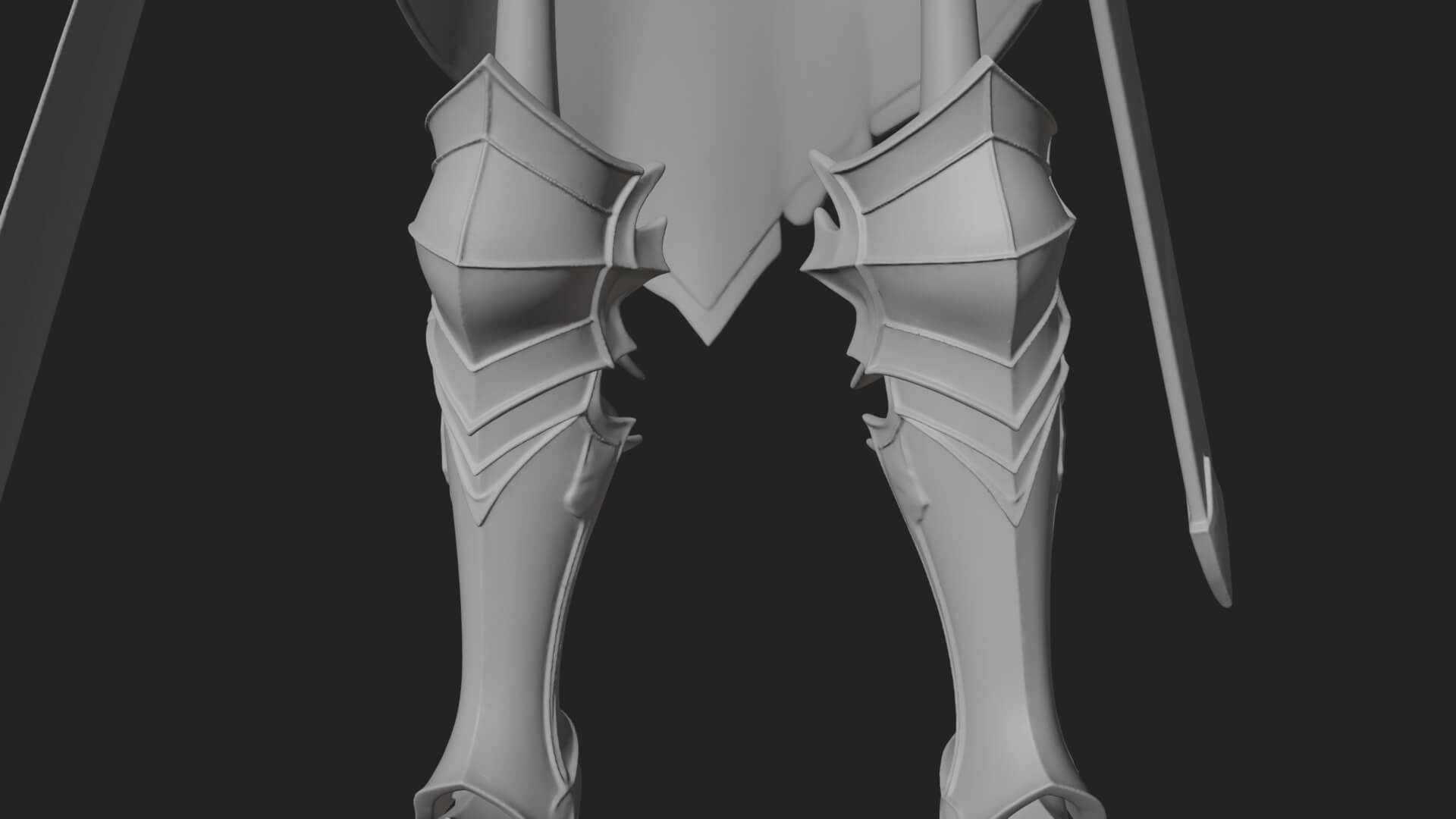 Skeleton Knight Statue Design 14 3D Print Model 3D Model
