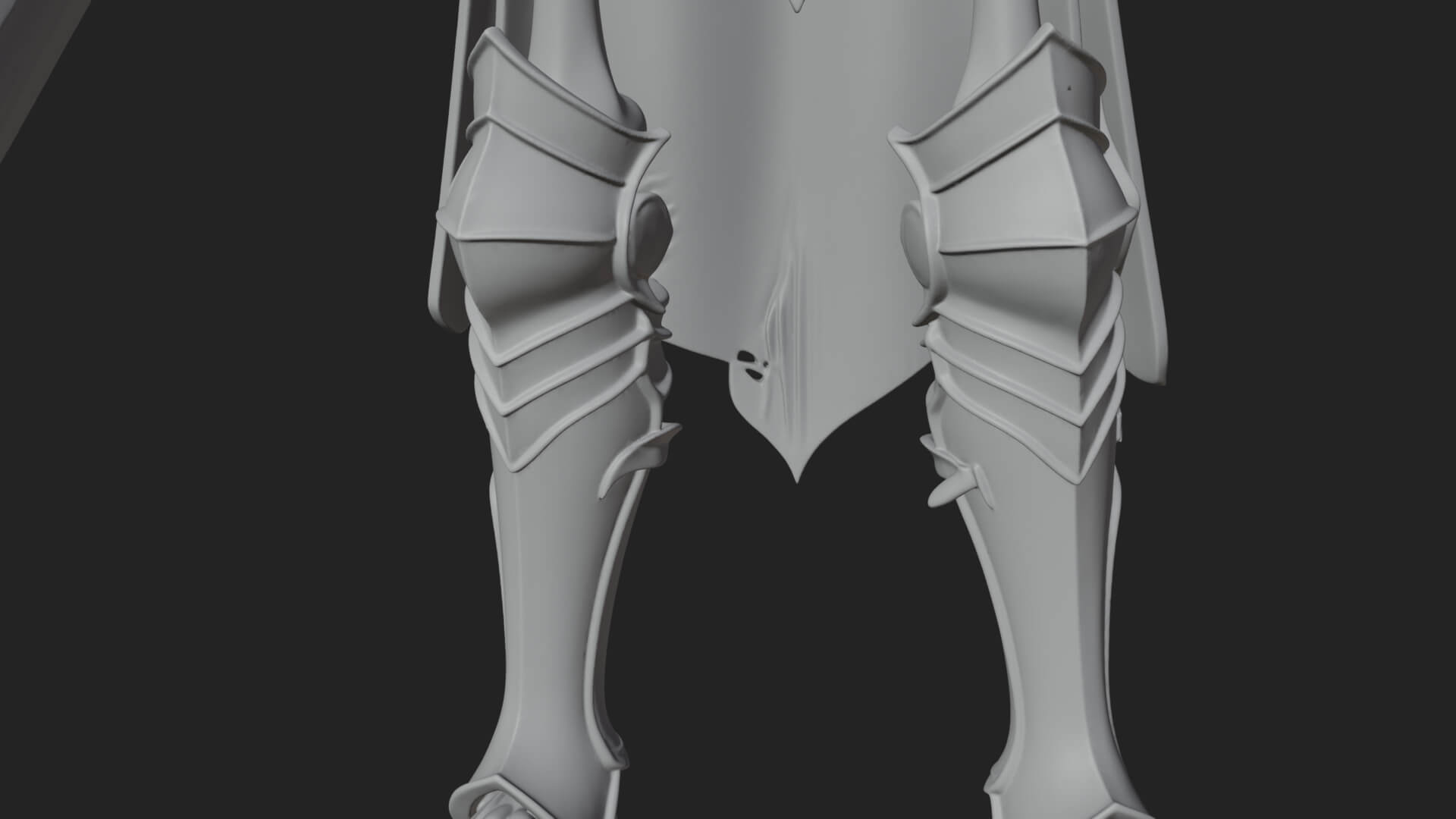 Skeleton Knight Statue Design 7 3D Print Model 3D Model