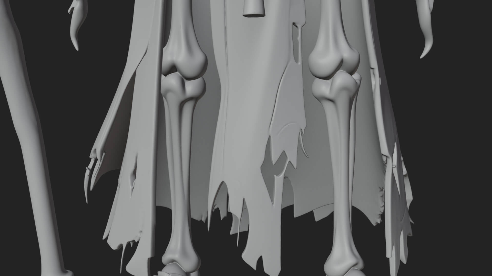 Skeleton Lich Statue Design 10 3D Print Model 3D Model
