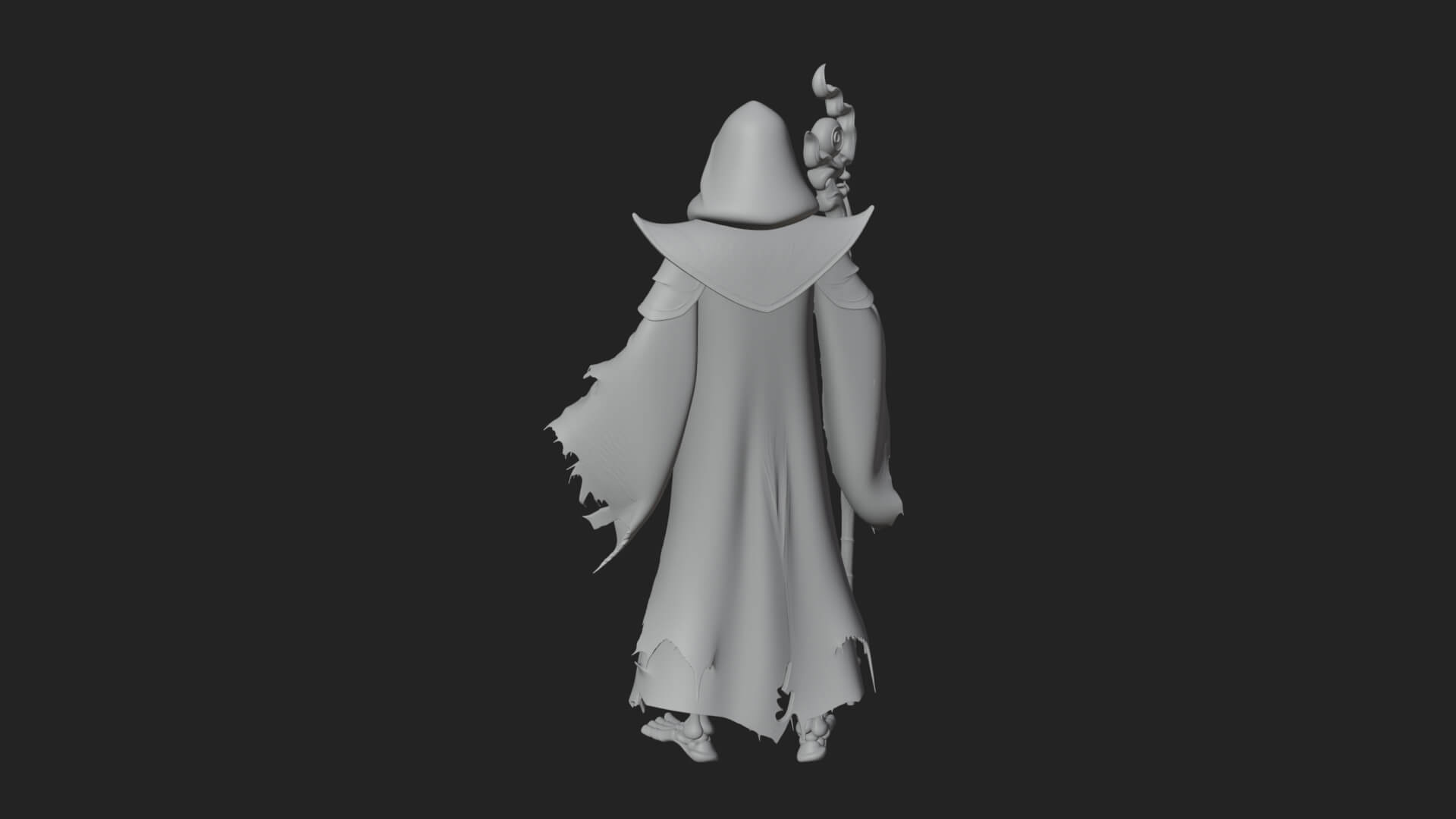 Skeleton Lich Statue Design 11 3D Print Model 3D Model