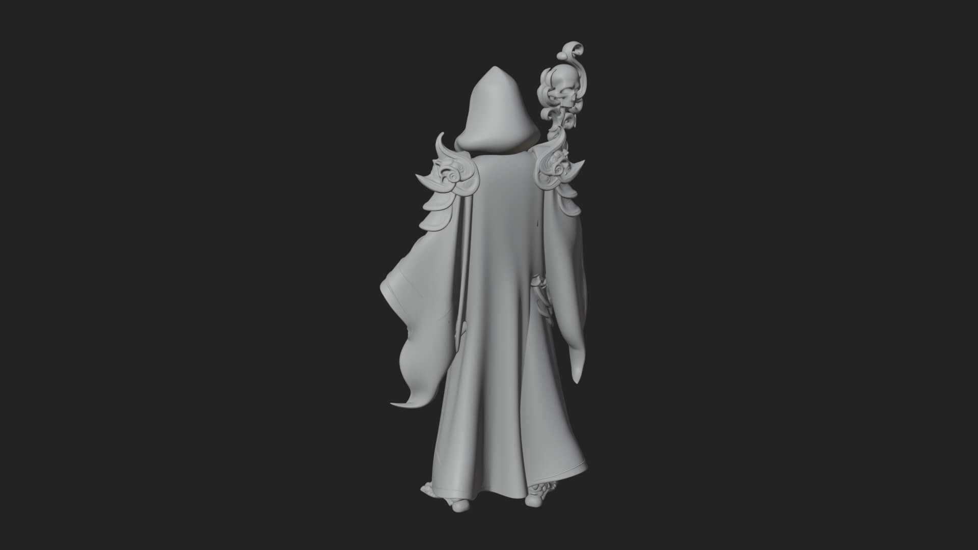 Skeleton Lich Statue Design 17 3D Print Model 3D Model