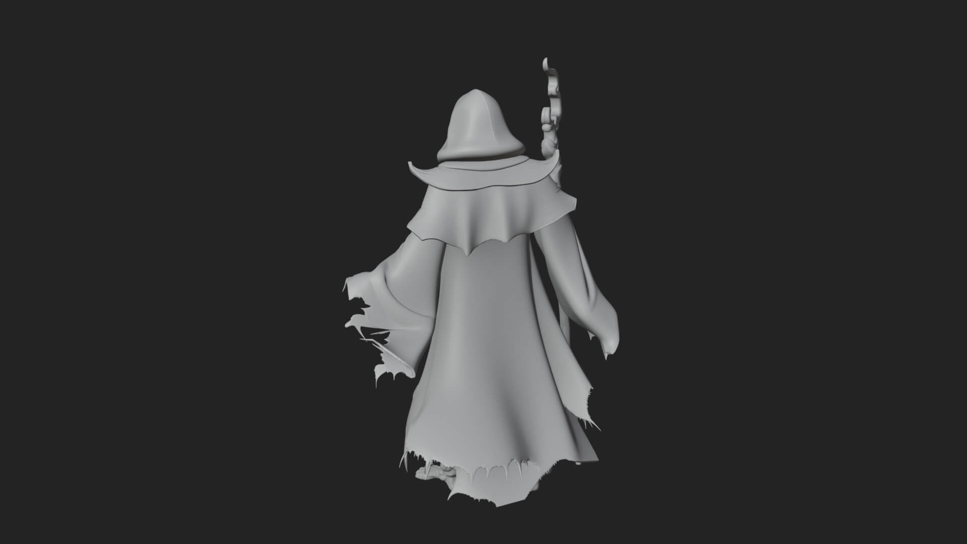 Skeleton Lich Statue Design 5 3D Print Model 3D Model