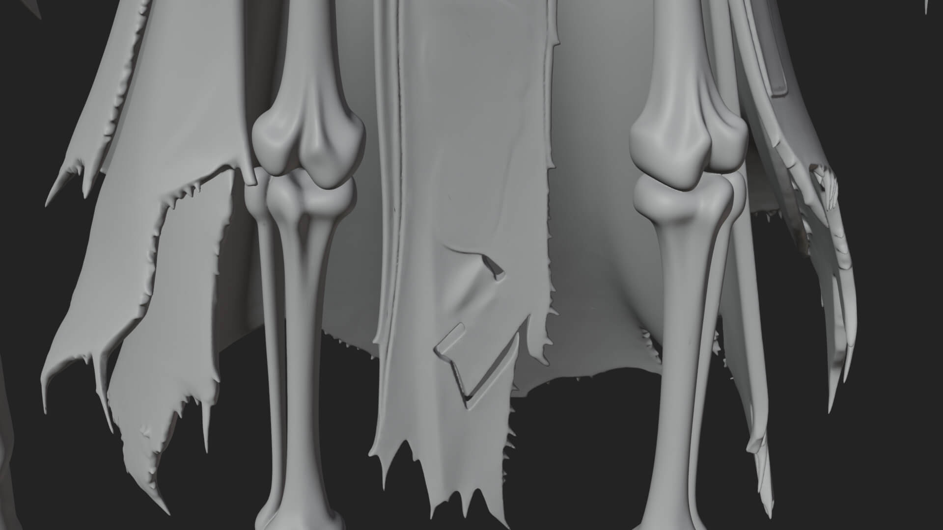 Skeleton Lich Statue Design 5 3D Print Model 3D Model