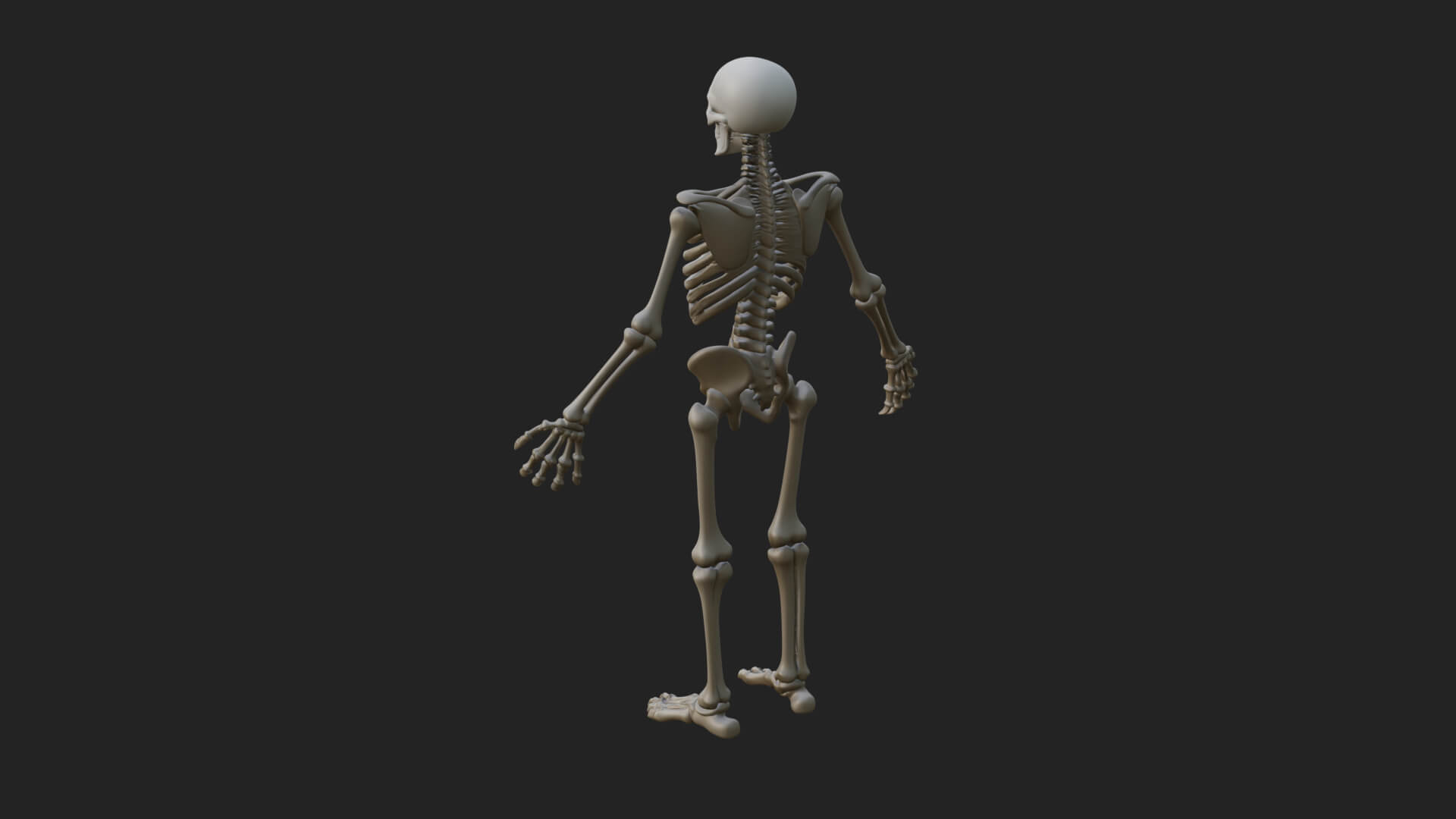 Skeleton Warrior Statue Design 10 3D Print Model 3D Model