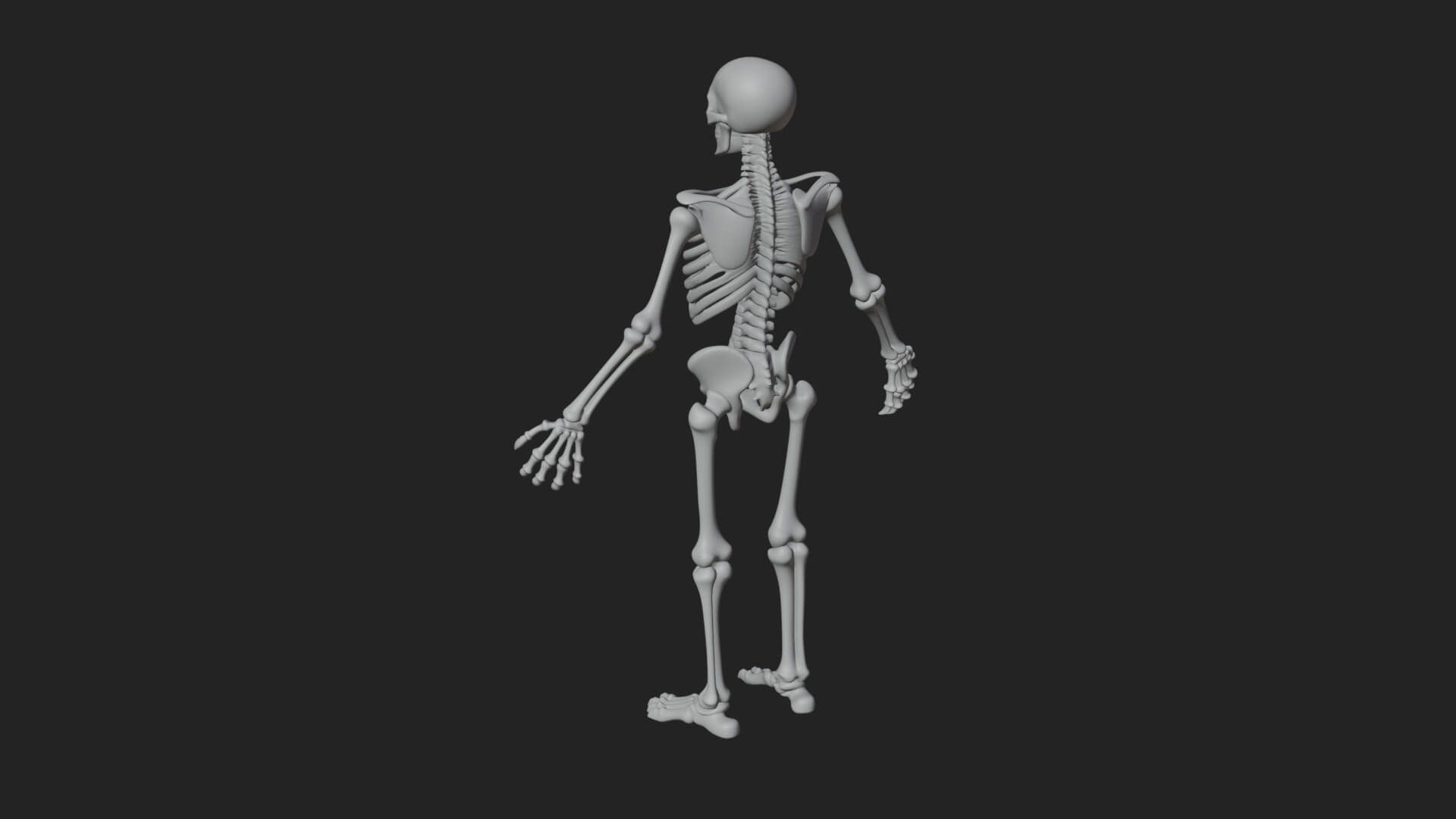 Skeleton Warrior Statue Design 10 3D Print Model 3D Model
