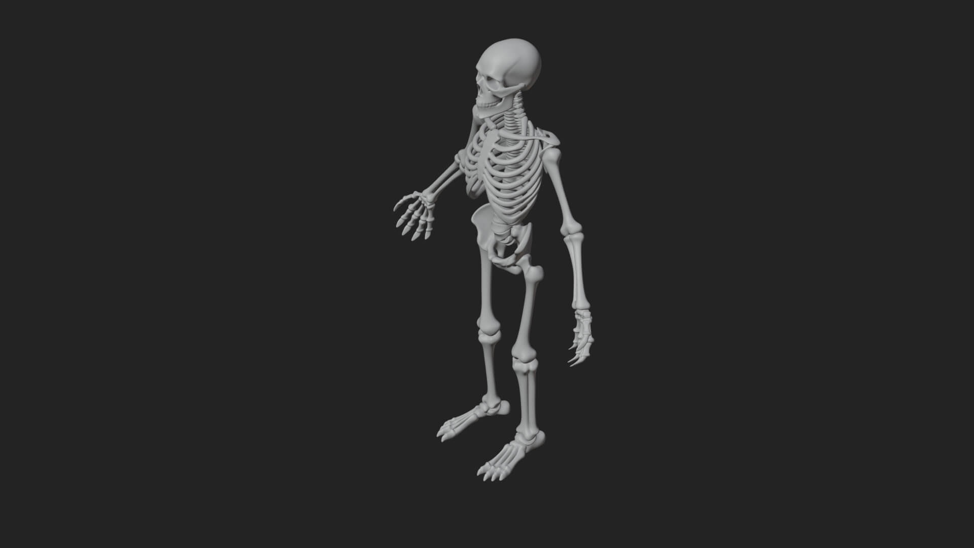 Skeleton Warrior Statue Design 10 3D Print Model 3D Model