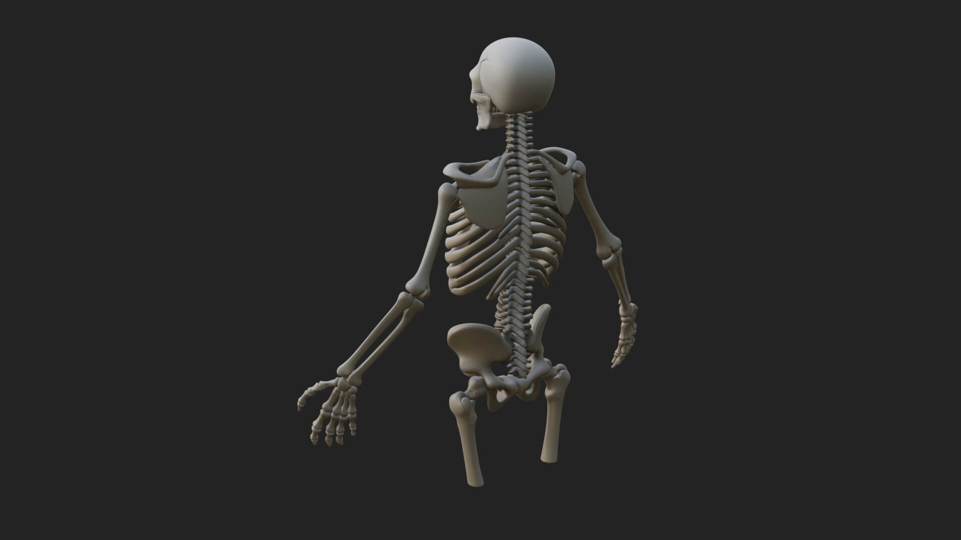 Skeleton Warrior Statue Design 11 3D Print Model 3D Model