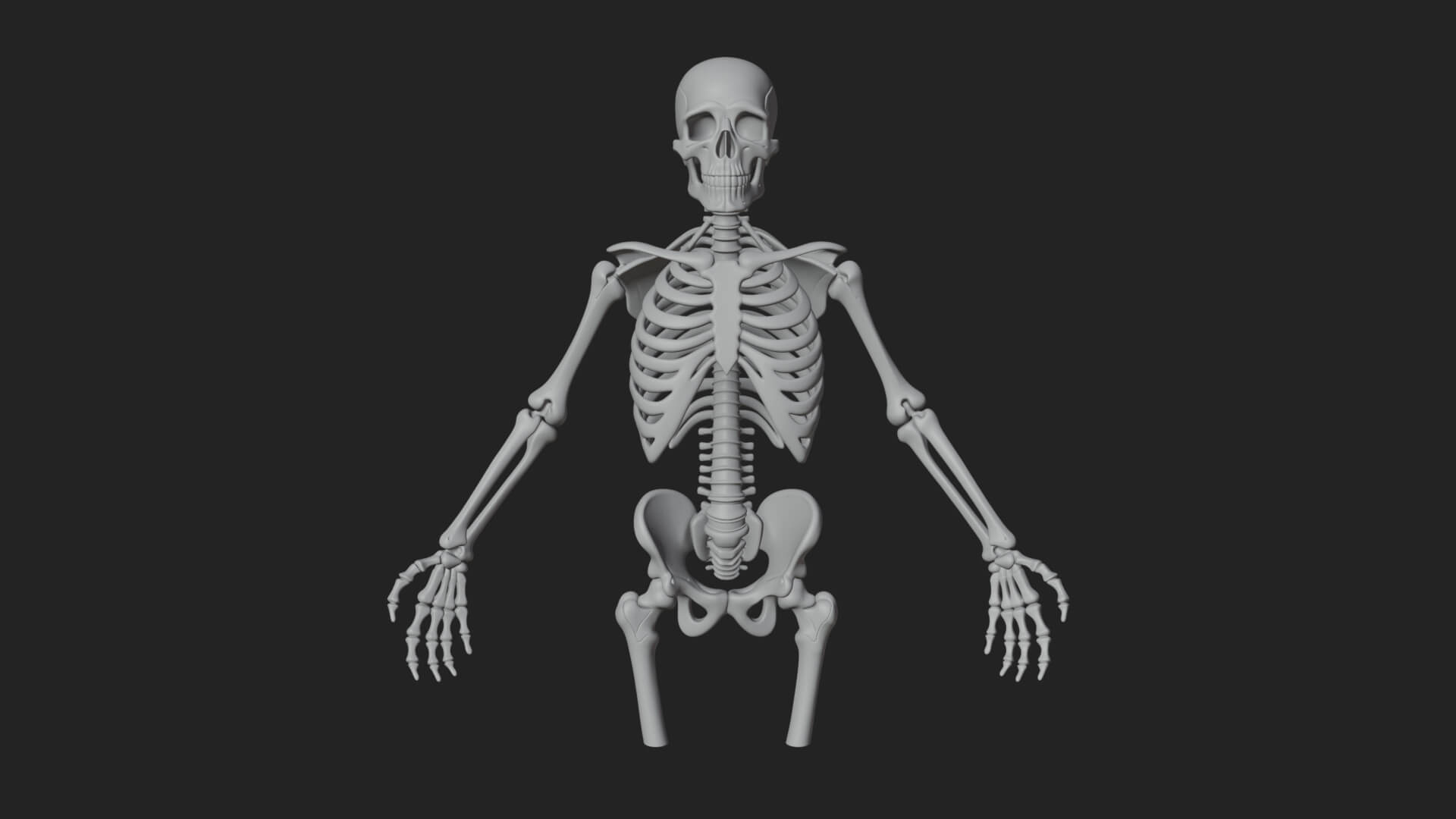 Skeleton Warrior Statue Design 11 3D Print Model 3D Model