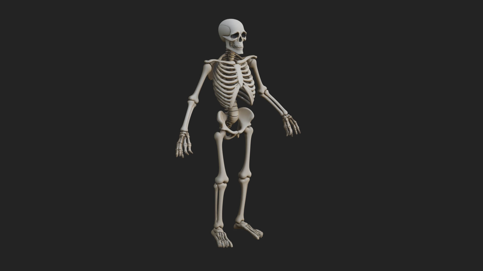 Skeleton Warrior Statue Design 13 3D Print Model 3D Model