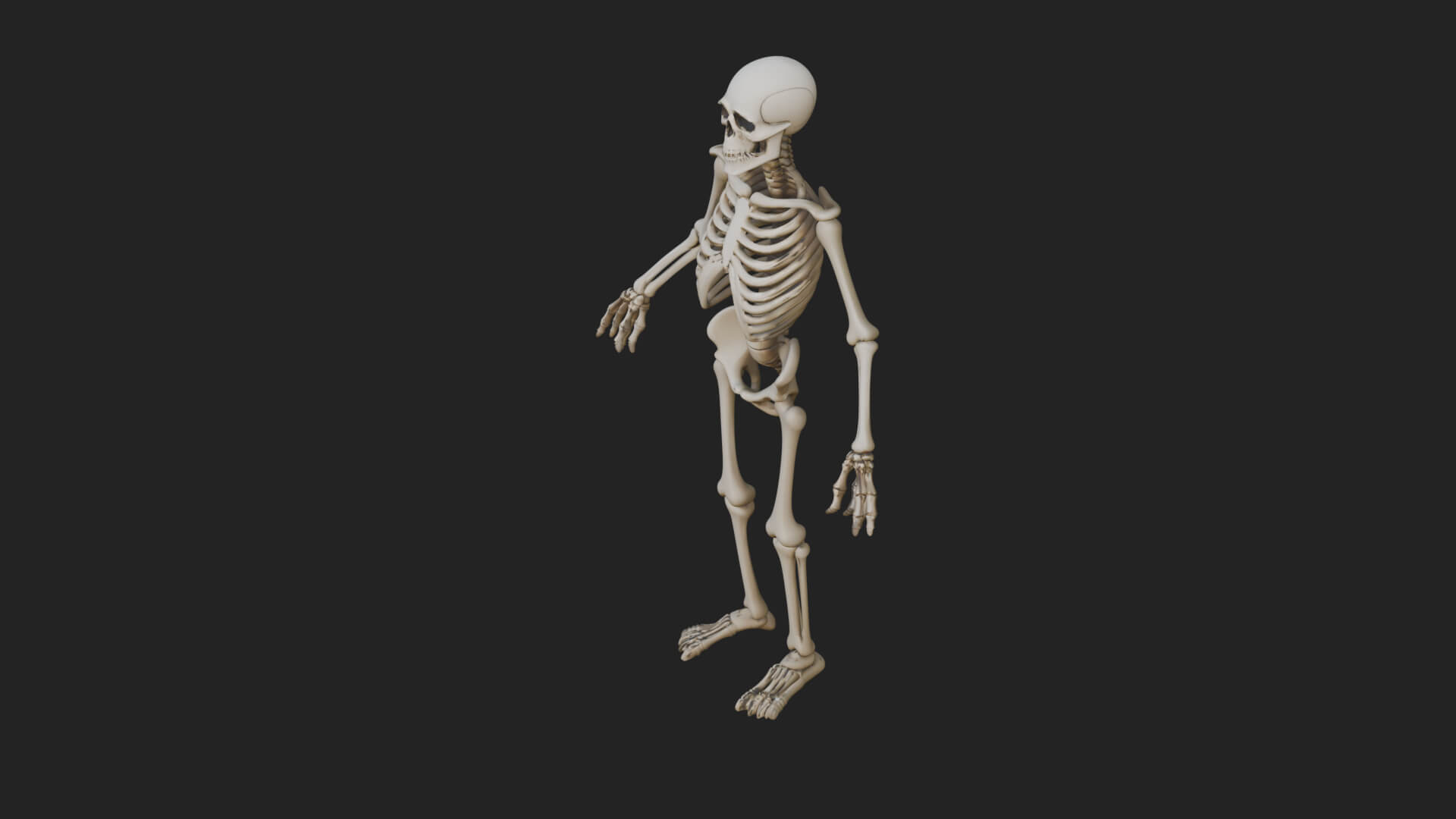 Skeleton Warrior Statue Design 13 3D Print Model 3D Model