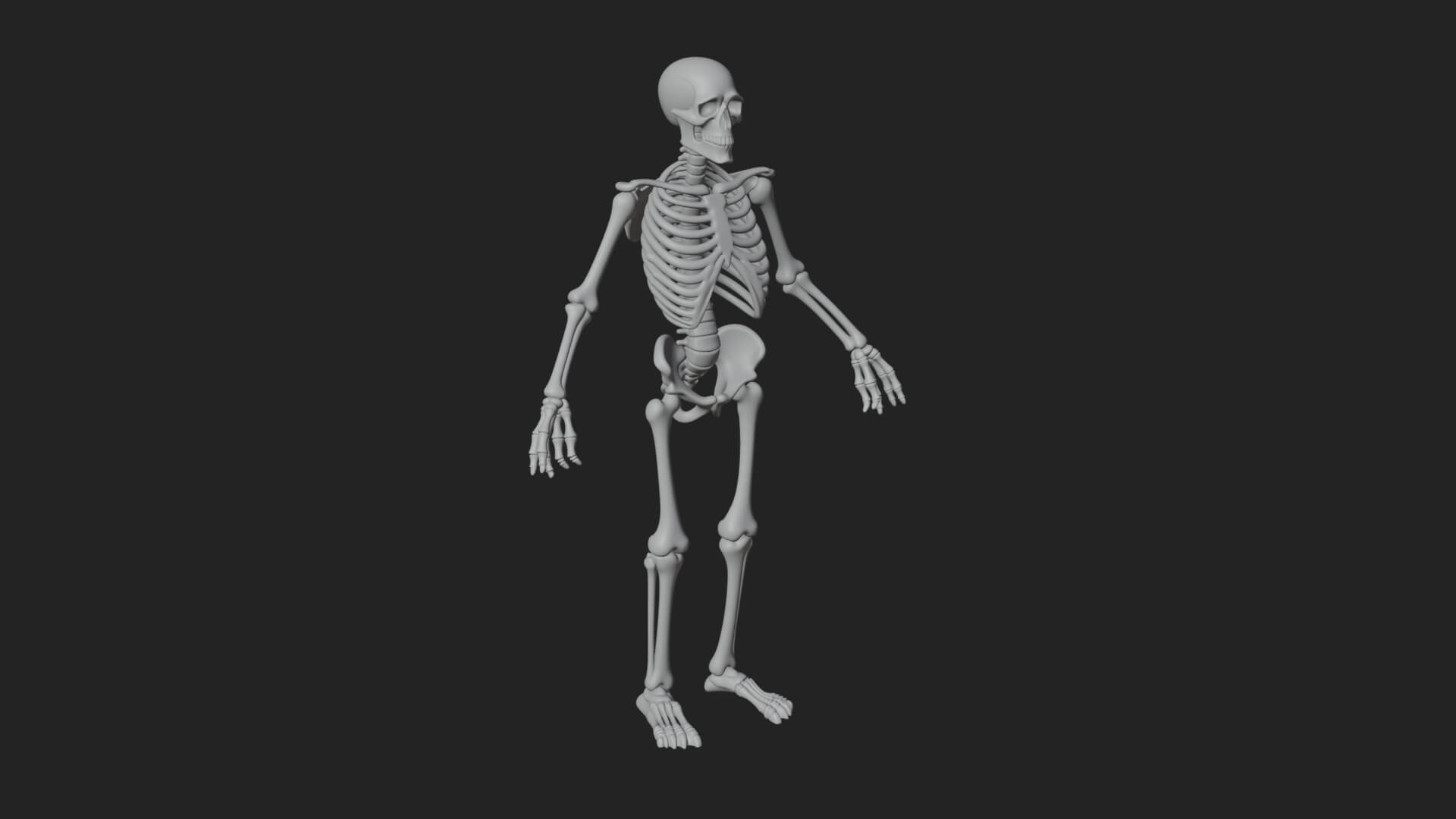 Skeleton Warrior Statue Design 13 3D Print Model 3D Model