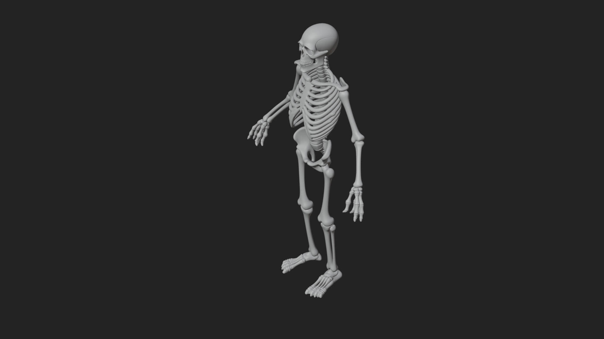 Skeleton Warrior Statue Design 13 3D Print Model 3D Model