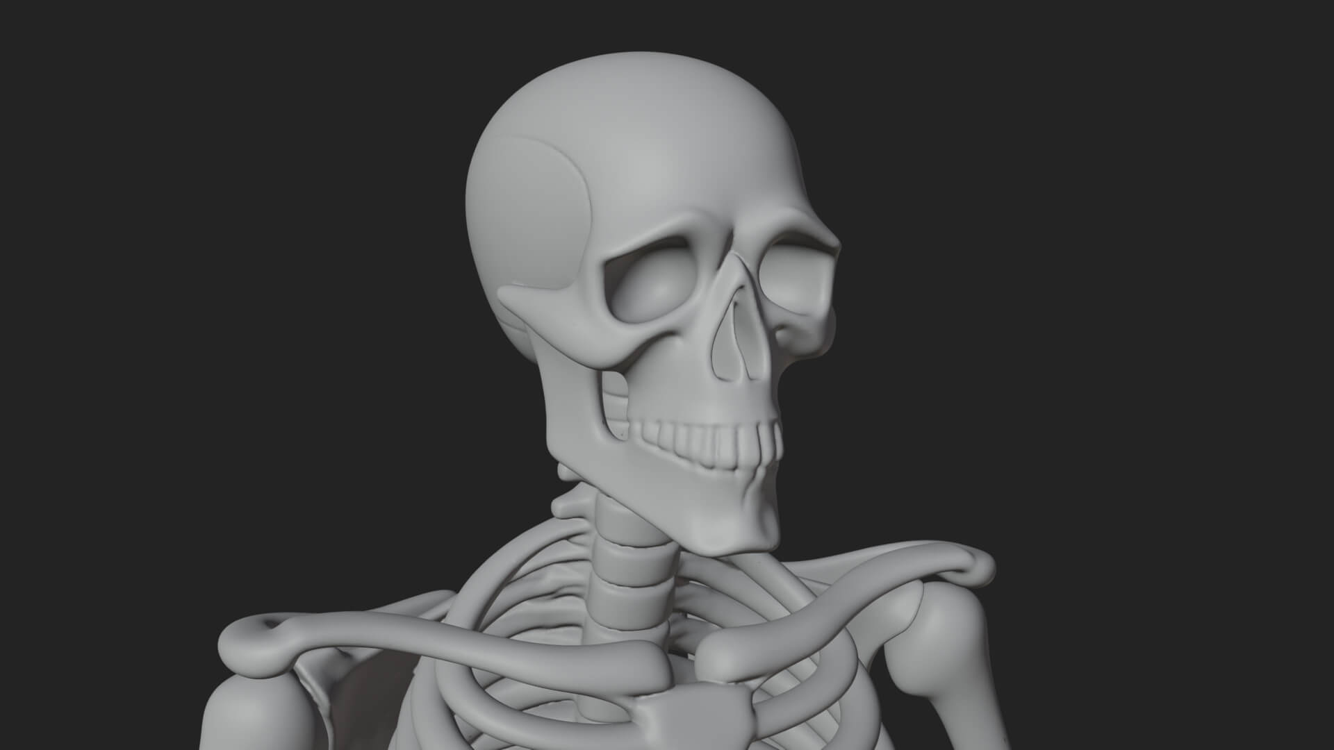 Skeleton Warrior Statue Design 13 3D Print Model 3D Model