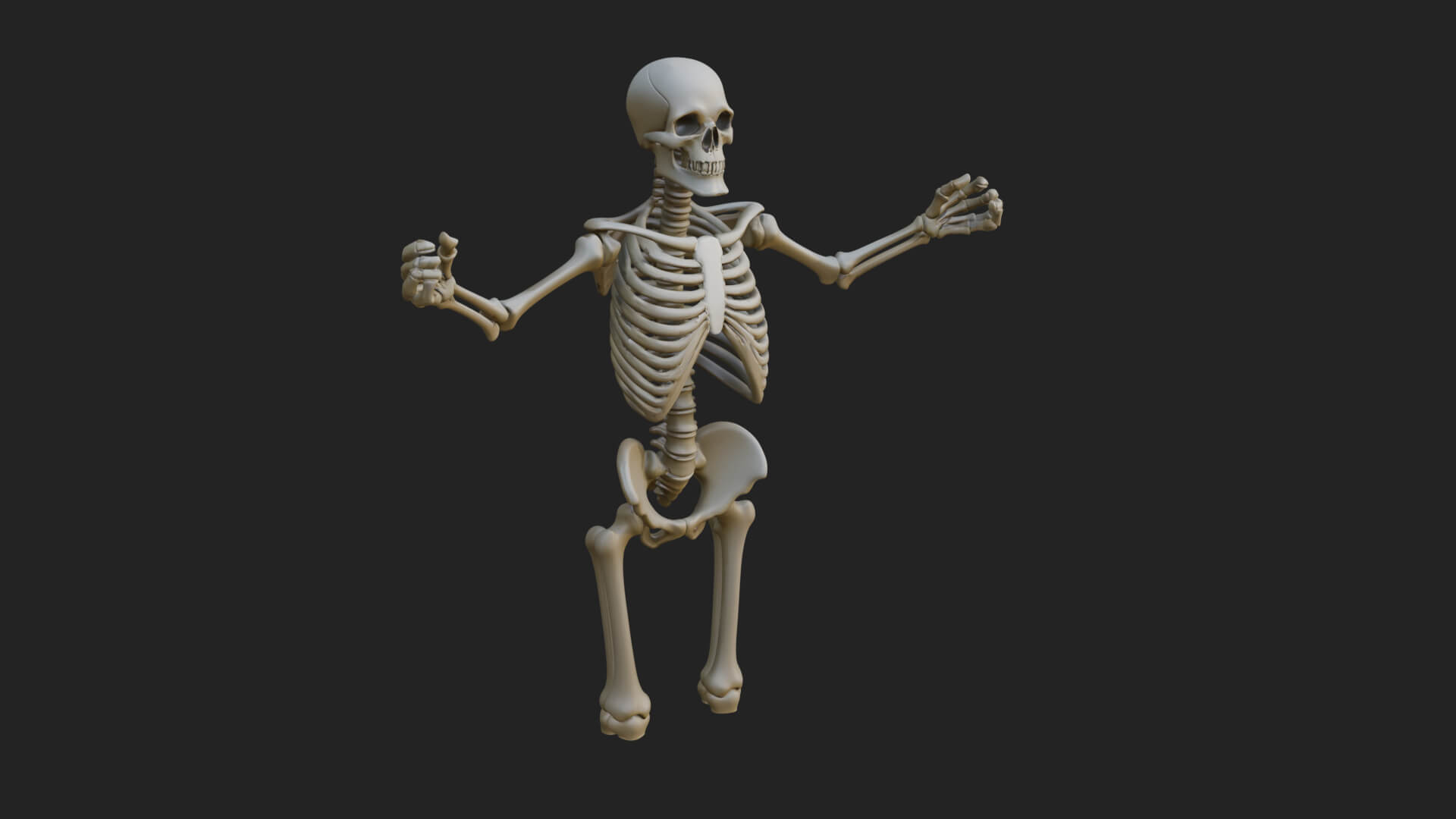 Skeleton Warrior Statue Design 15 3D Print Model 3D Model