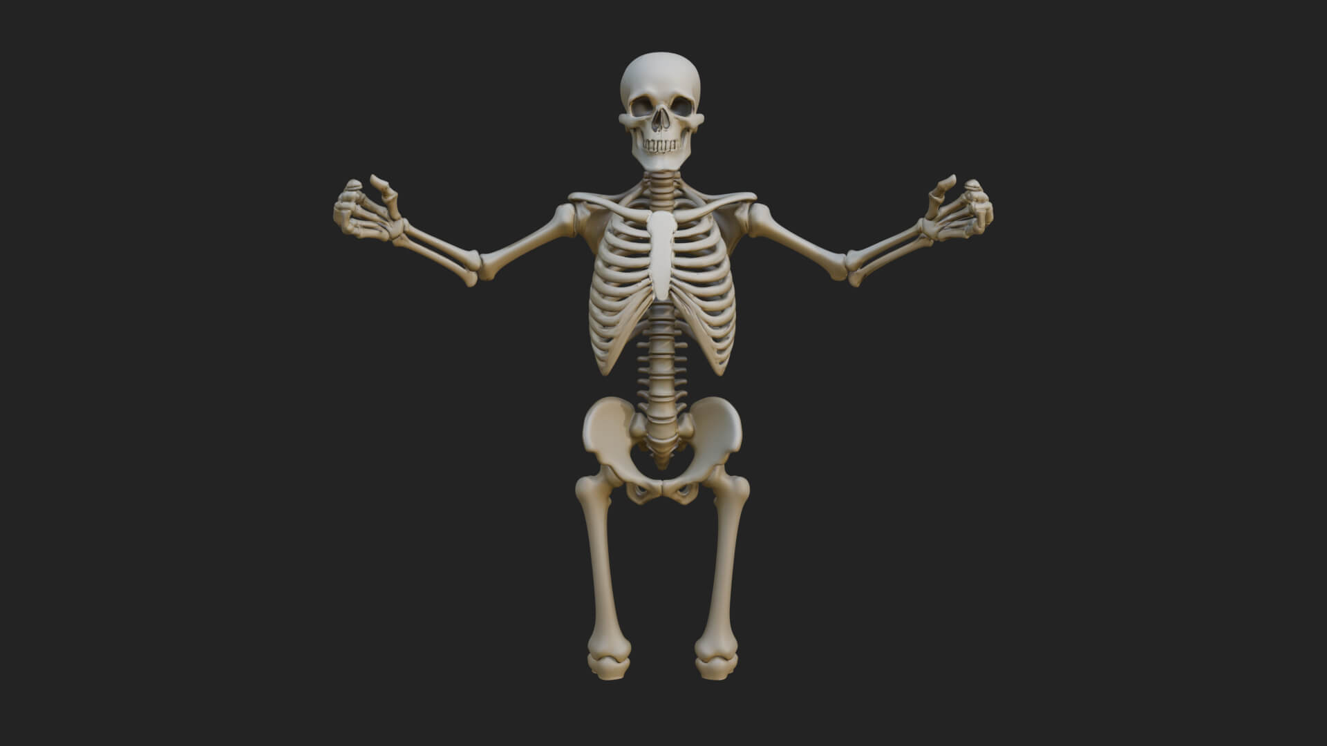 Skeleton Warrior Statue Design 15 3D Print Model 3D Model