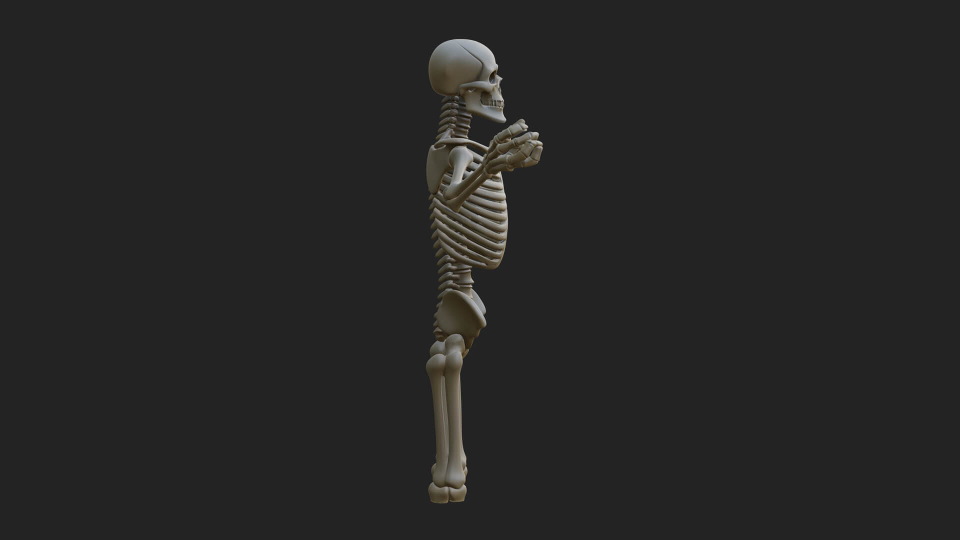 Skeleton Warrior Statue Design 15 3D Print Model 3D Model