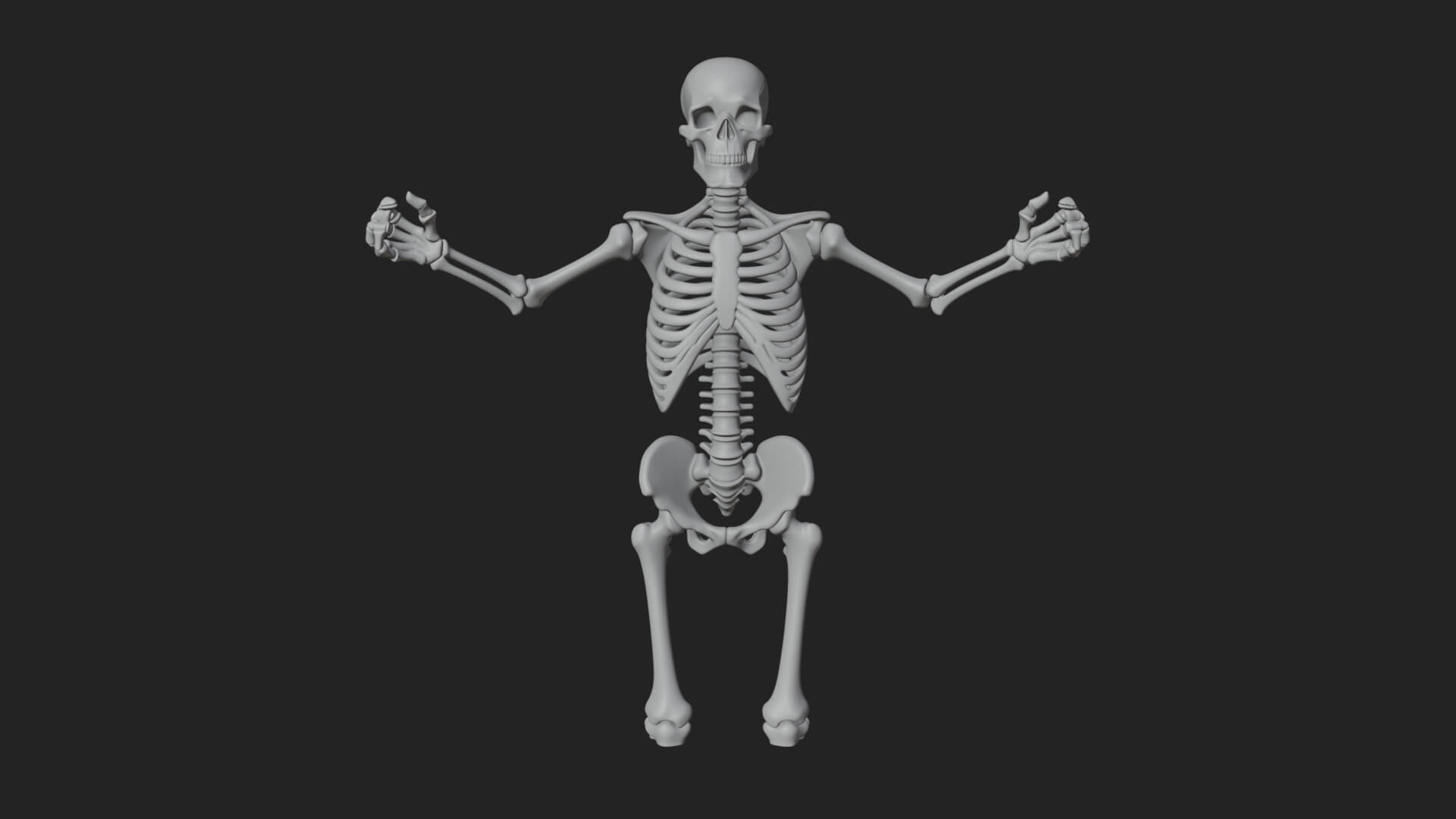 Skeleton Warrior Statue Design 15 3D Print Model 3D Model