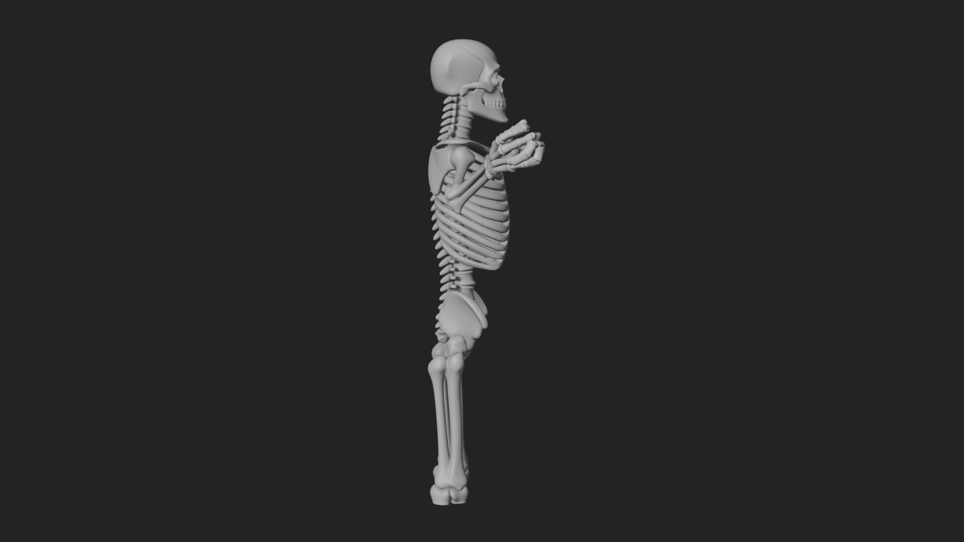 Skeleton Warrior Statue Design 15 3D Print Model 3D Model
