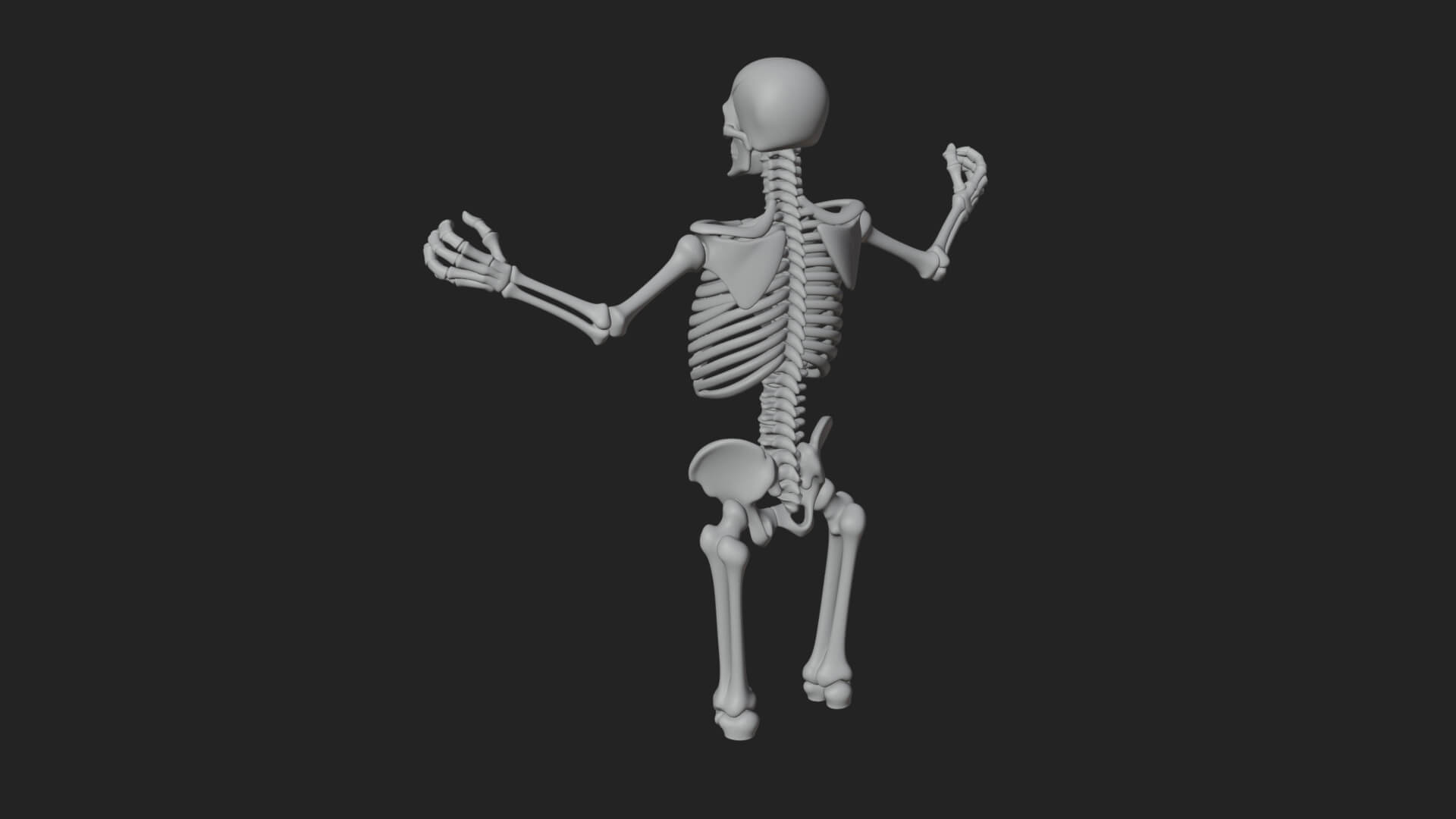 Skeleton Warrior Statue Design 15 3D Print Model 3D Model