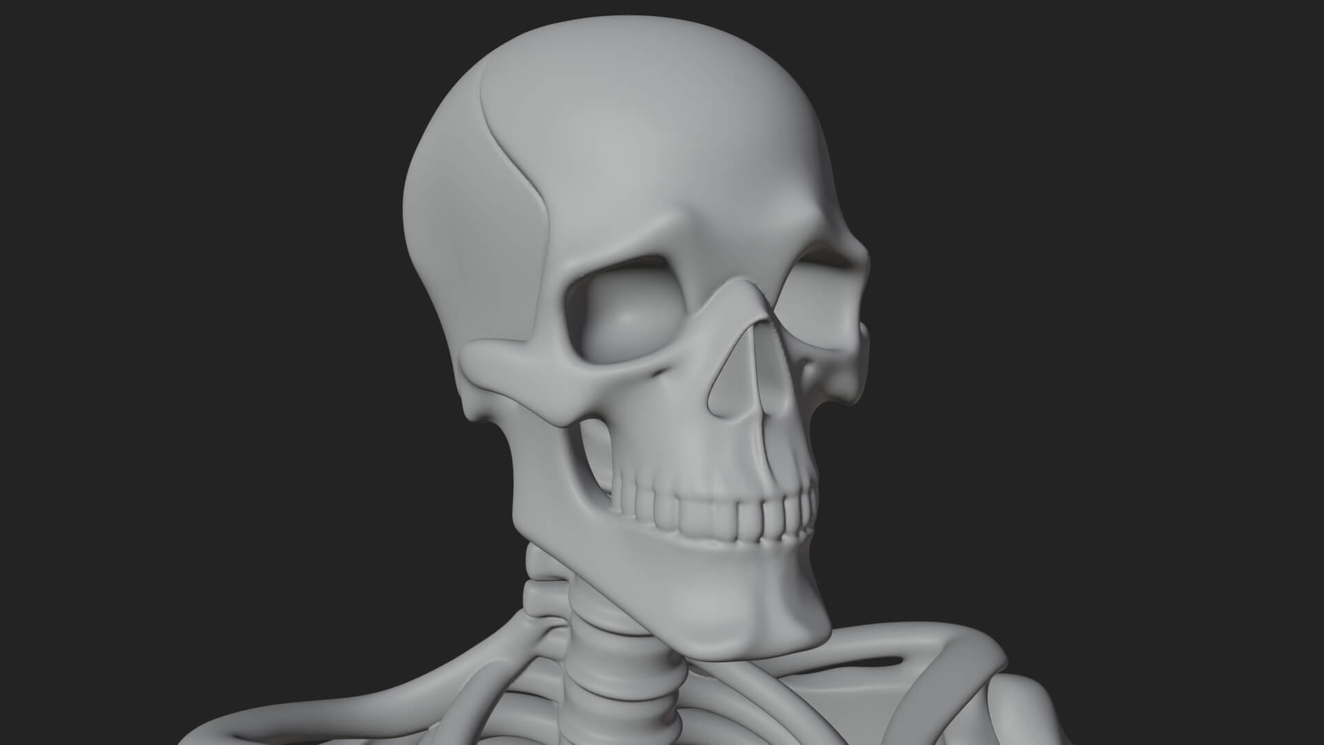 Skeleton Warrior Statue Design 15 3D Print Model 3D Model