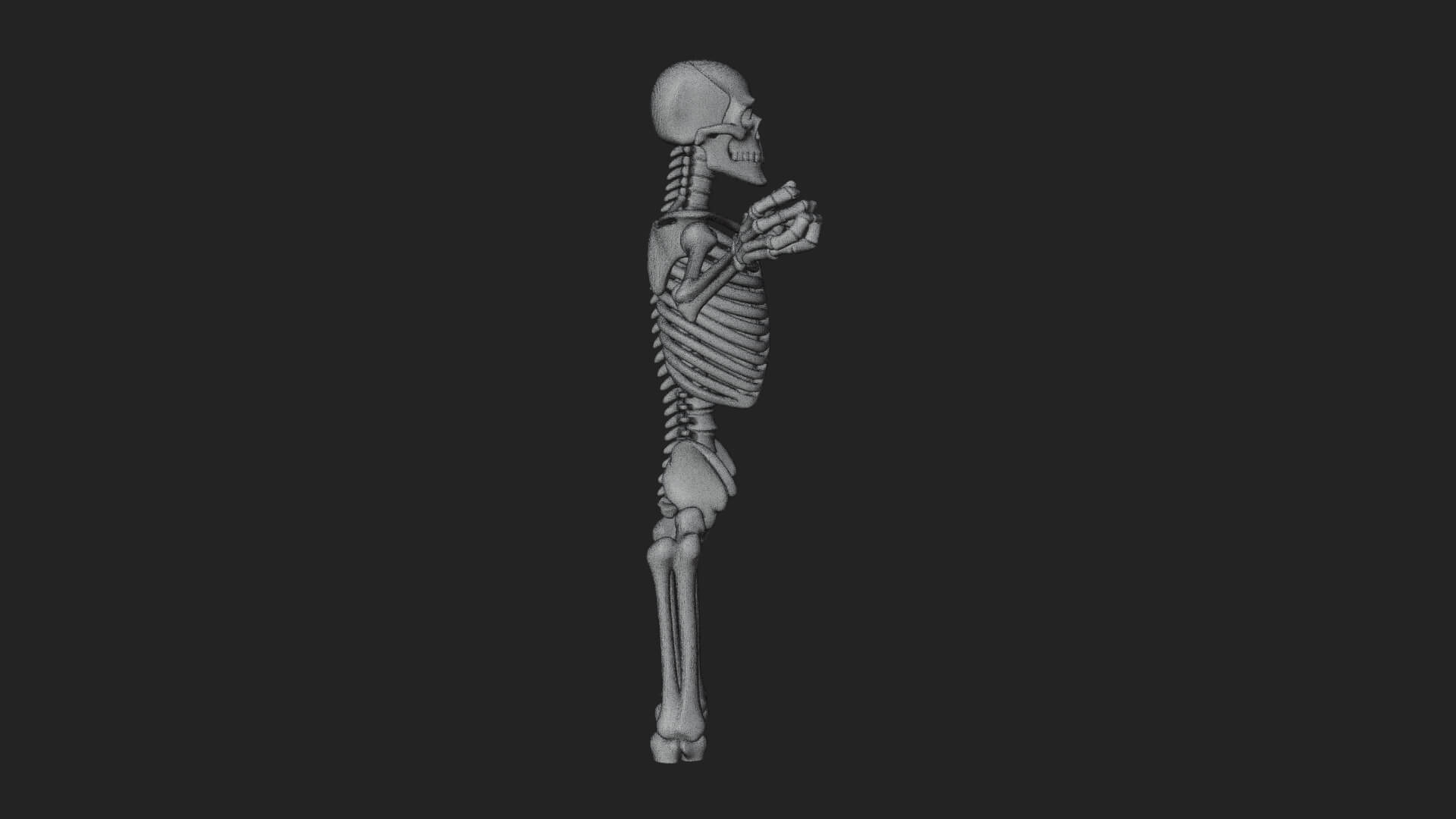 Skeleton Warrior Statue Design 15 3D Print Model 3D Model