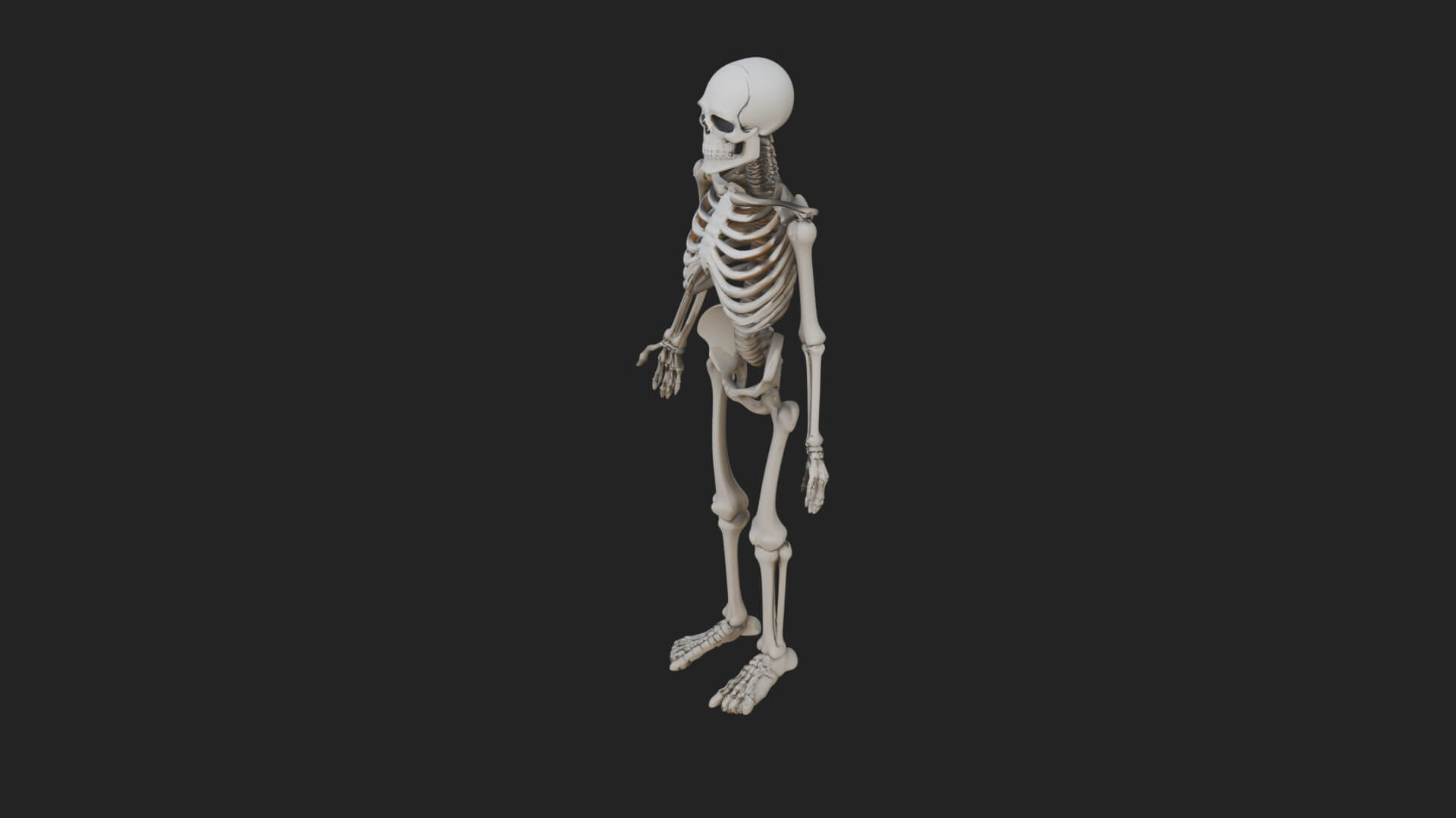 Skeleton Warrior Statue Design 18 3D Print Model 3D Model