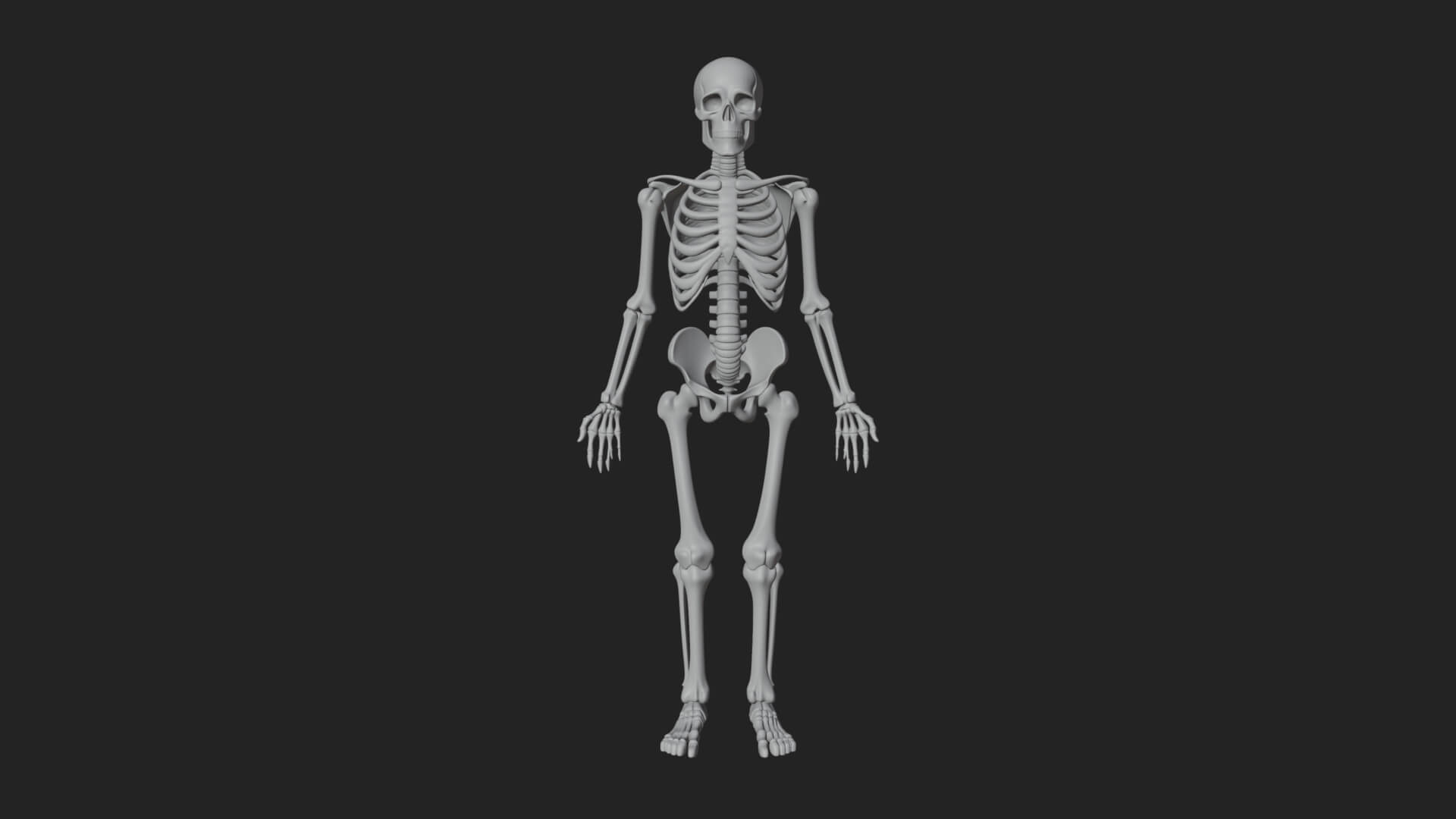 Skeleton Warrior Statue Design 18 3D Print Model 3D Model