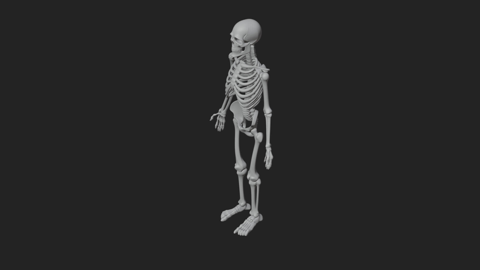 Skeleton Warrior Statue Design 18 3D Print Model 3D Model