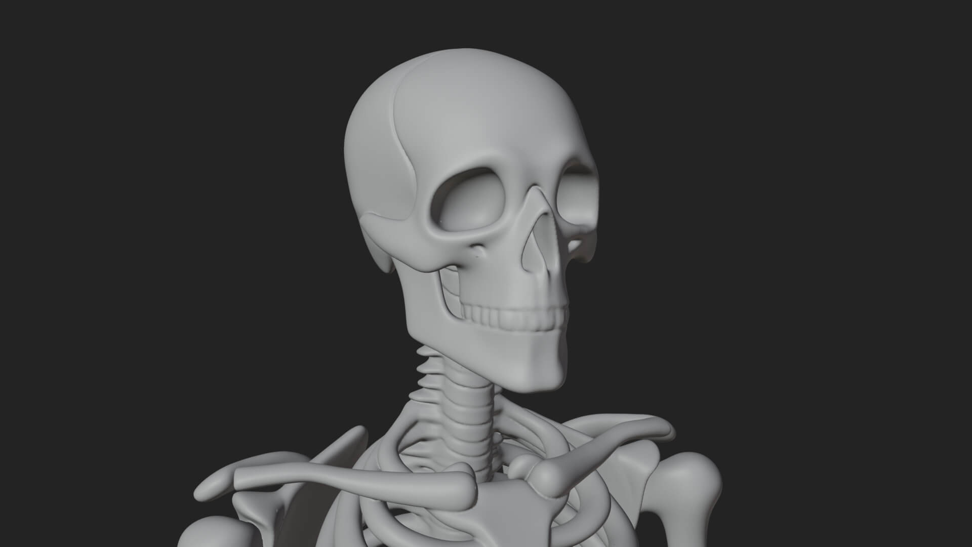 Skeleton Warrior Statue Design 19 3D Print Model 3D Model