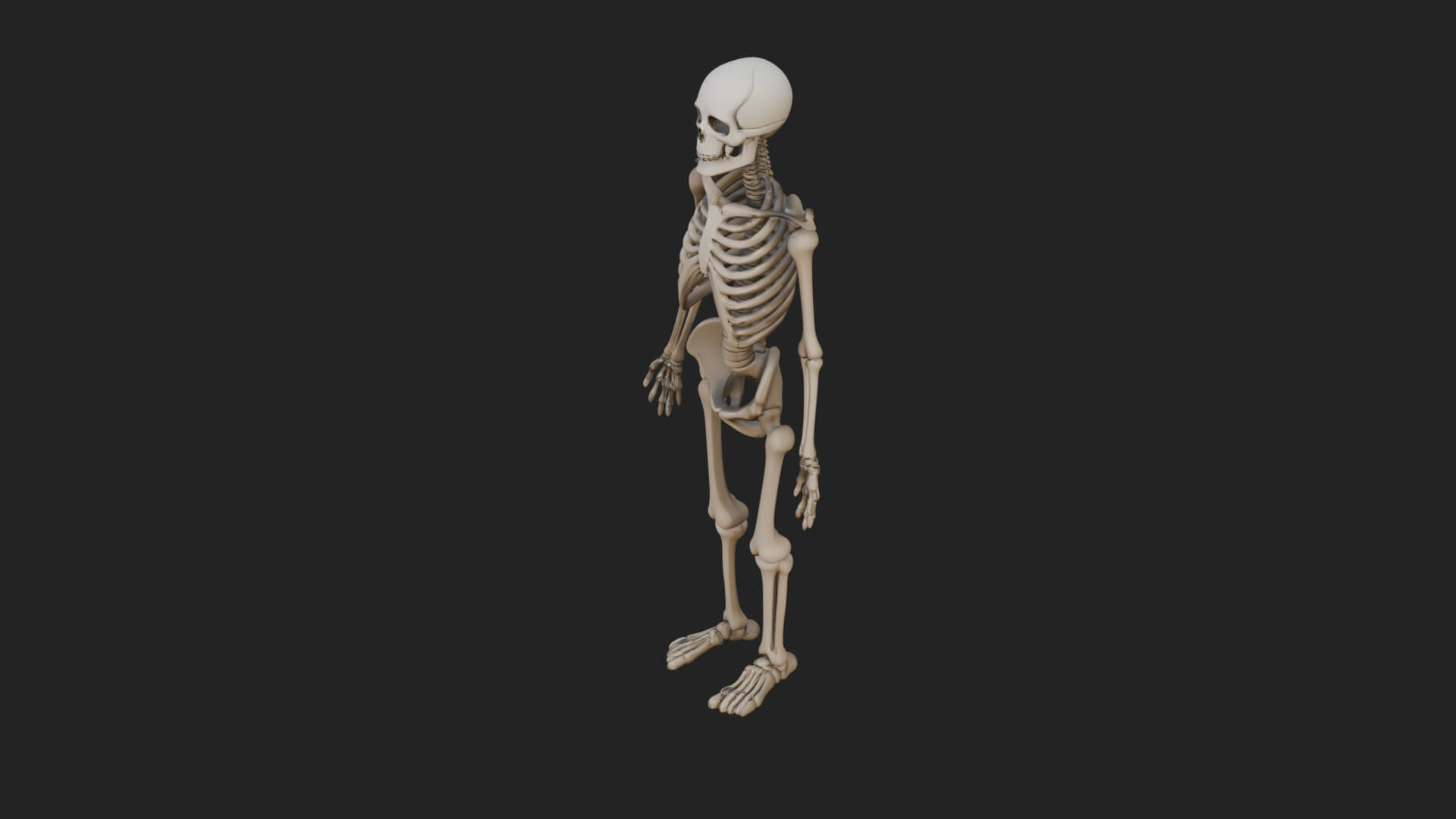 Skeleton Warrior Statue Design 21 3D Print Model 3D Model