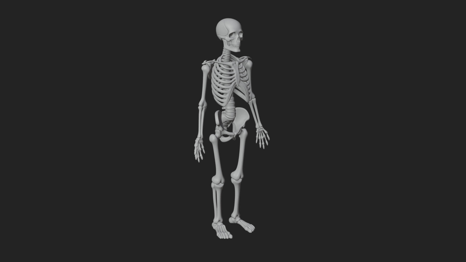 Skeleton Warrior Statue Design 21 3D Print Model 3D Model