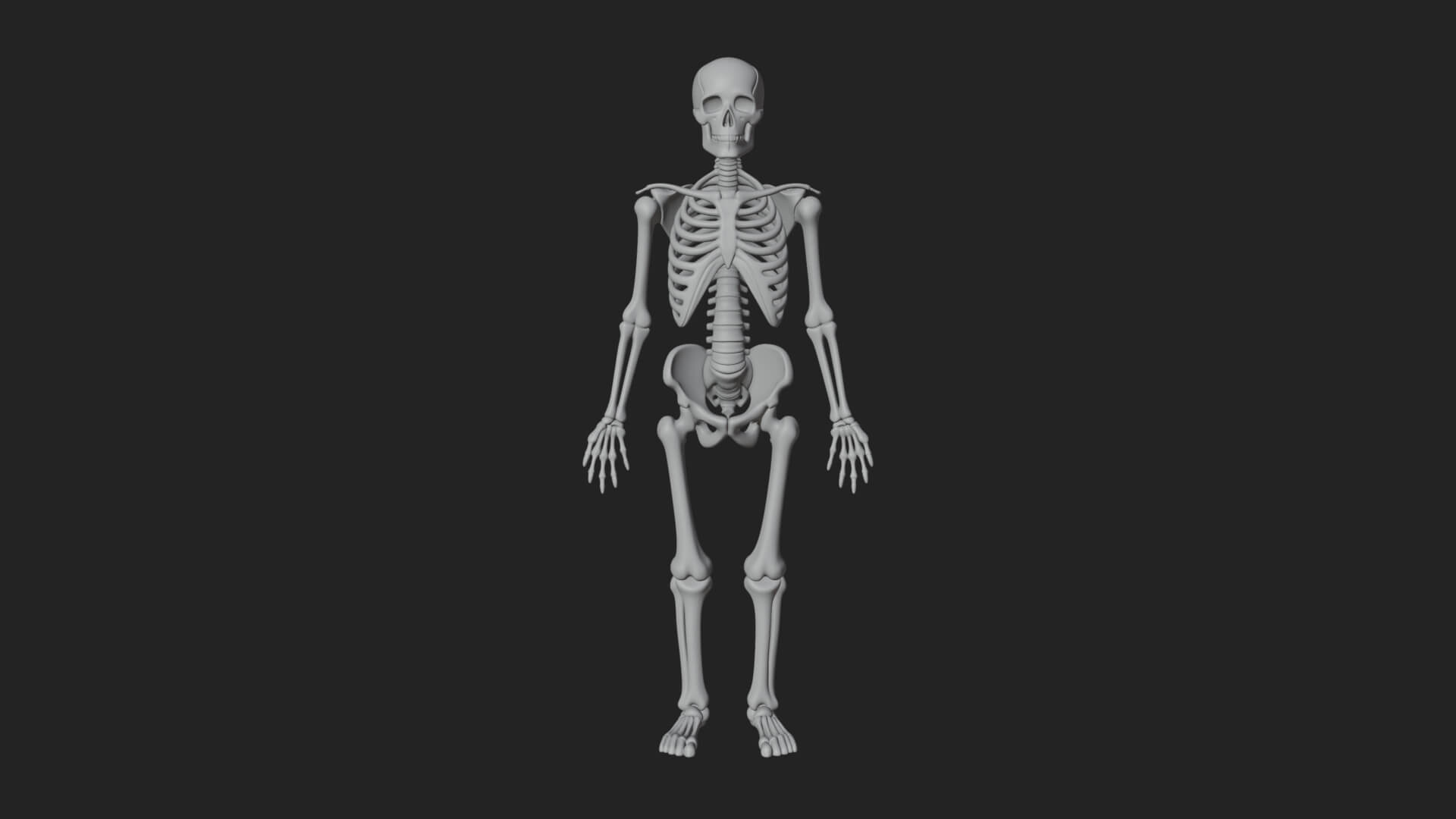 Skeleton Warrior Statue Design 21 3D Print Model 3D Model