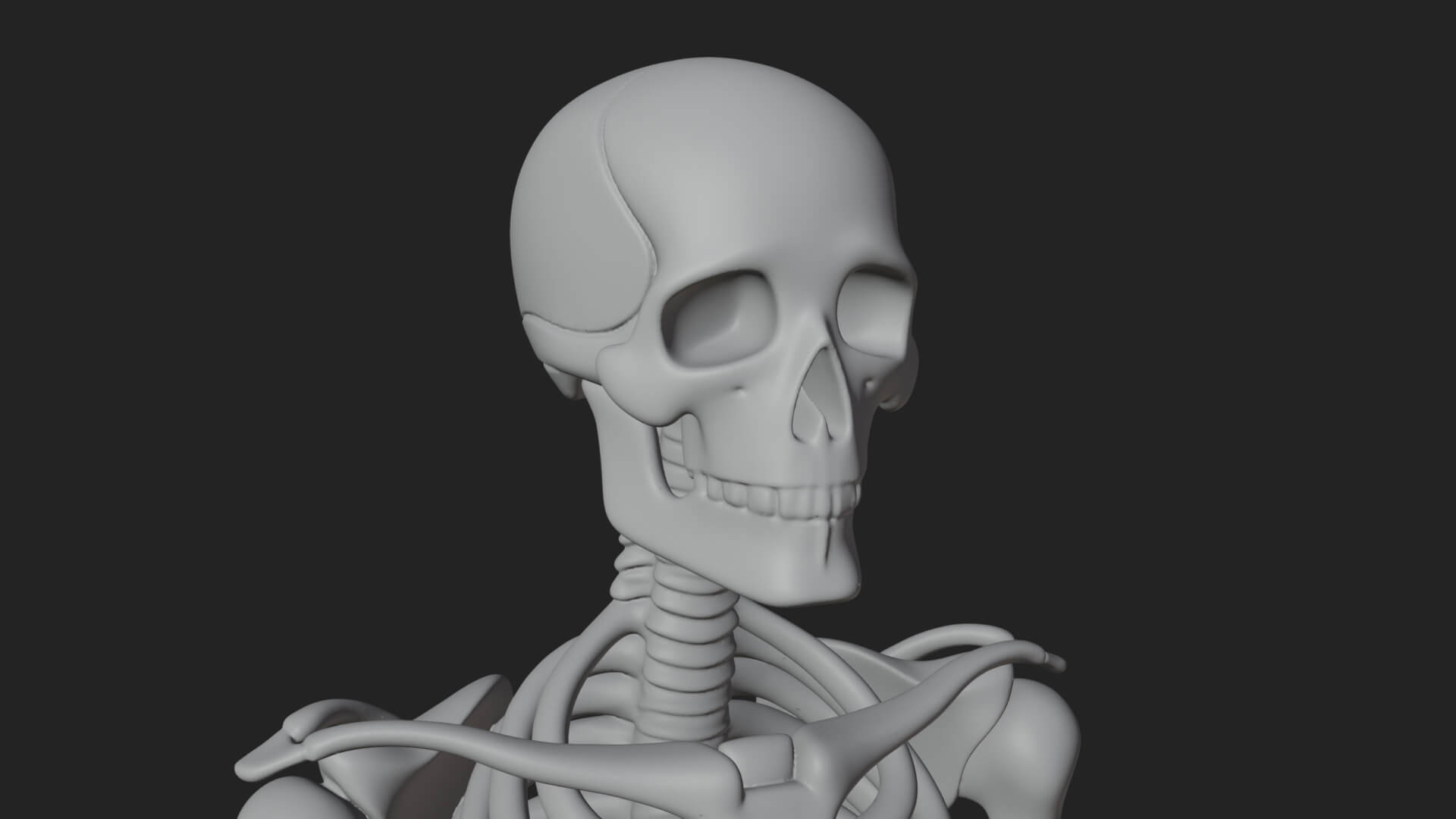 Skeleton Warrior Statue Design 21 3D Print Model 3D Model