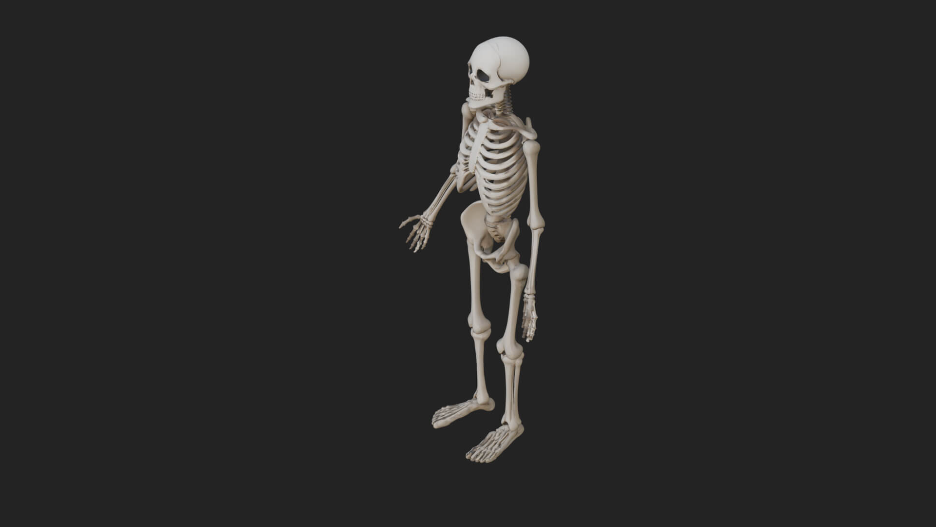 Skeleton Warrior Statue Design 24 3D Print Model 3D Model