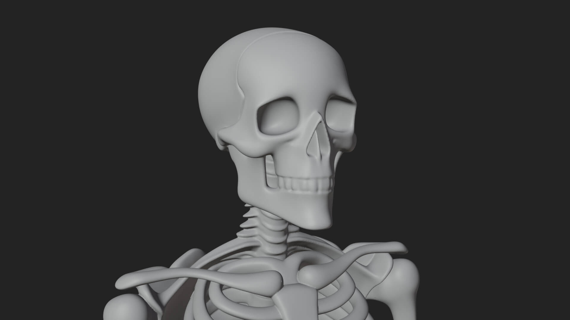 Skeleton Warrior Statue Design 24 3D Print Model 3D Model