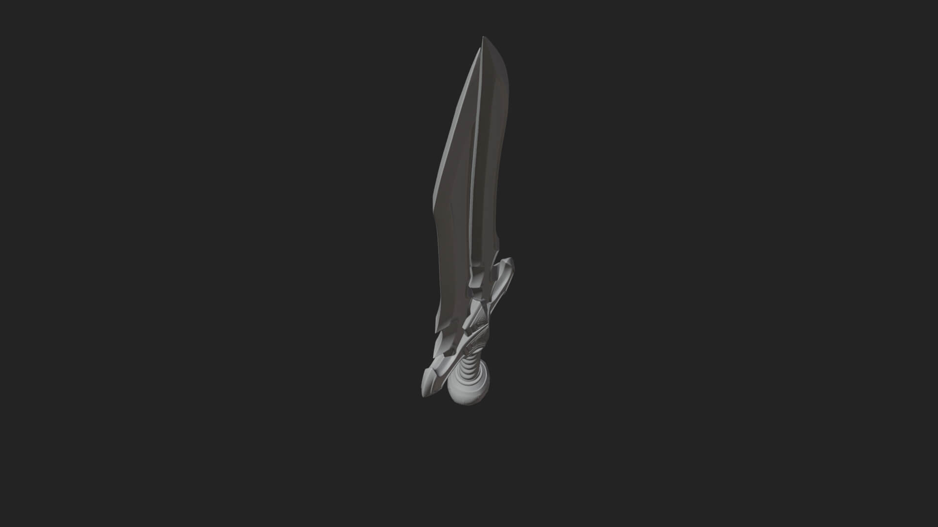 Slim Rapier Blade Model Design 3 3D Print Model 3D Model