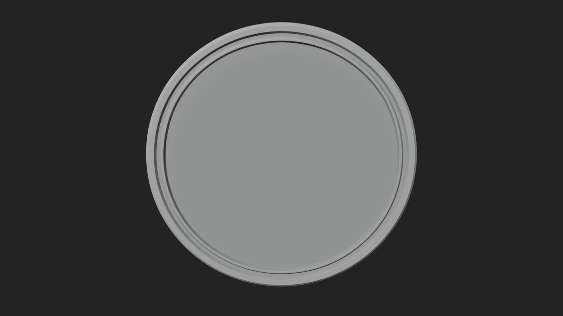 Smiling Sun Face Disc Plaque Design 1 3D Print Model 3D Model