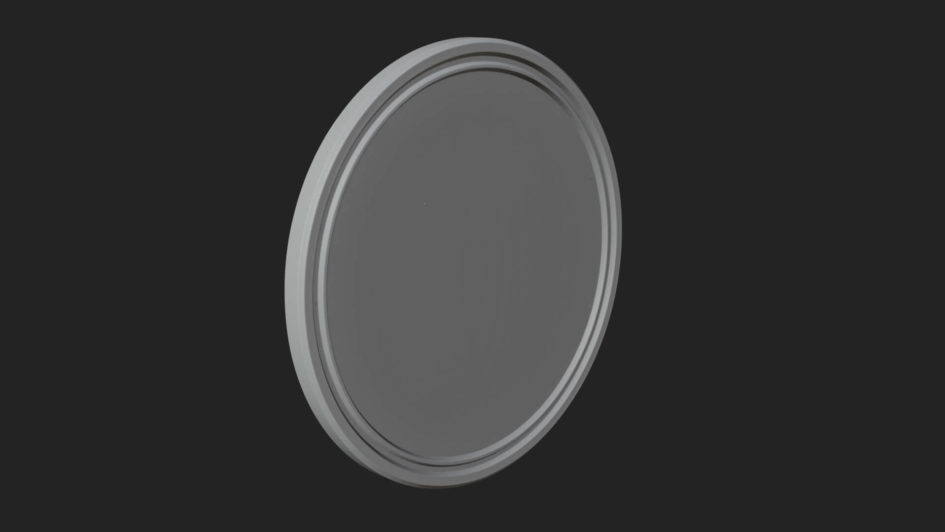 Smiling Sun Face Disc Plaque Design 1 3D Print Model 3D Model