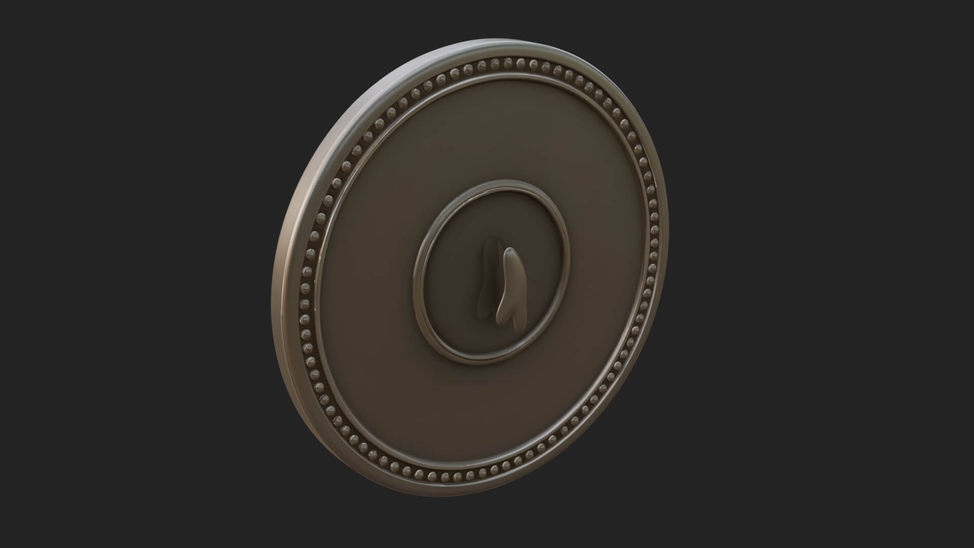 Smiling Sun Face Disc Plaque Design 8 3D Print Model 3D Model